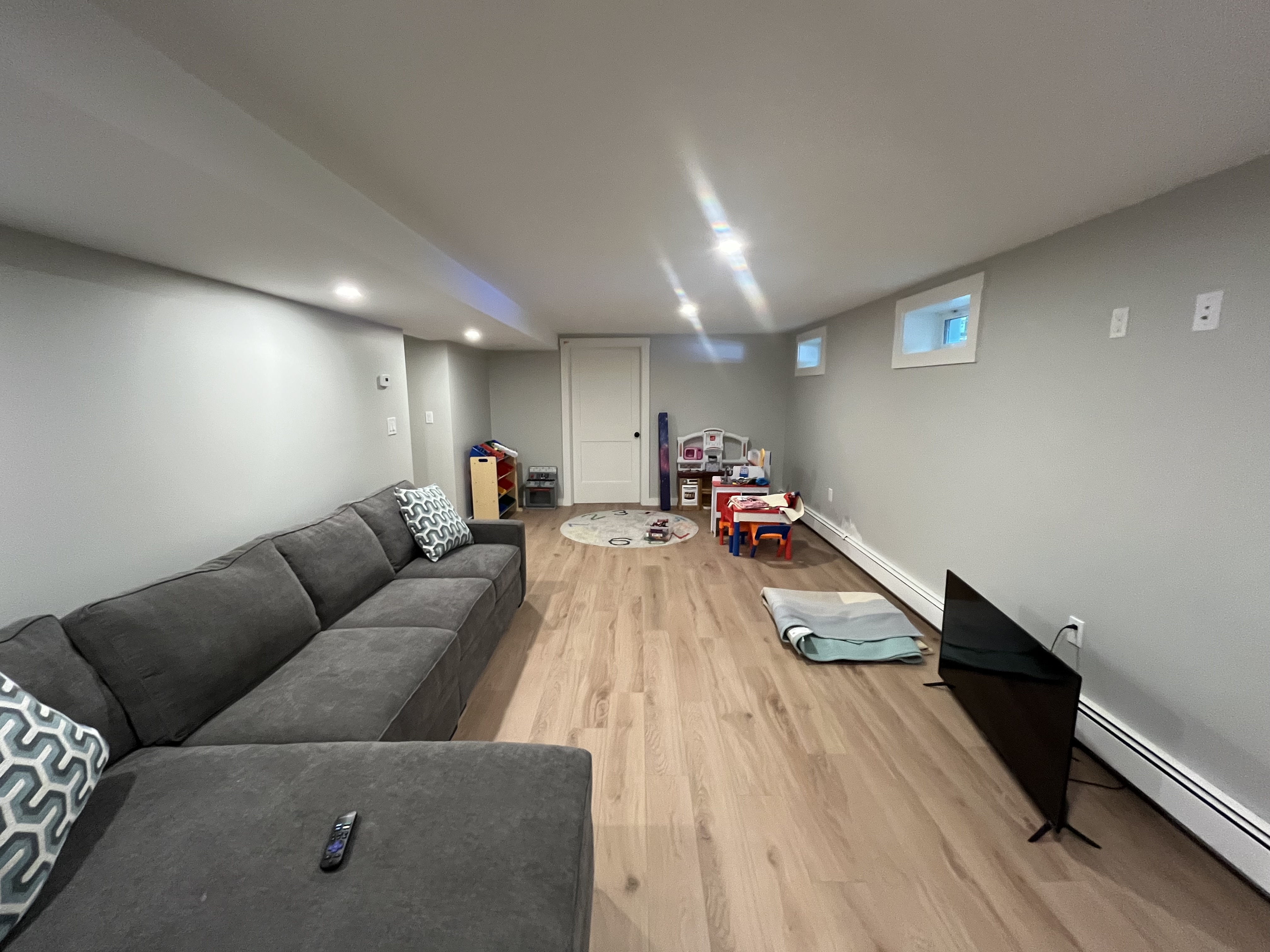 Completed Basement