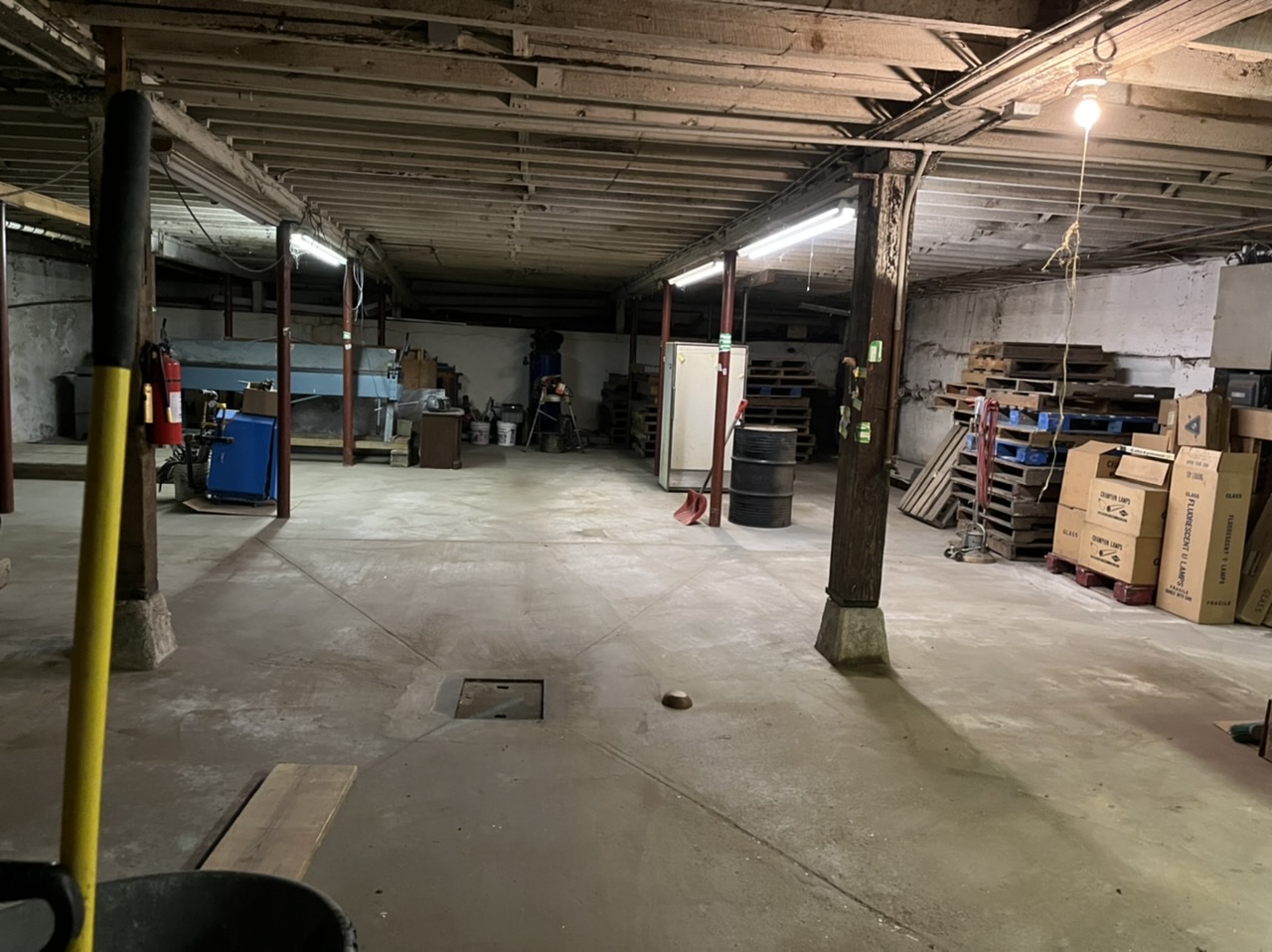 Basement Cleaned