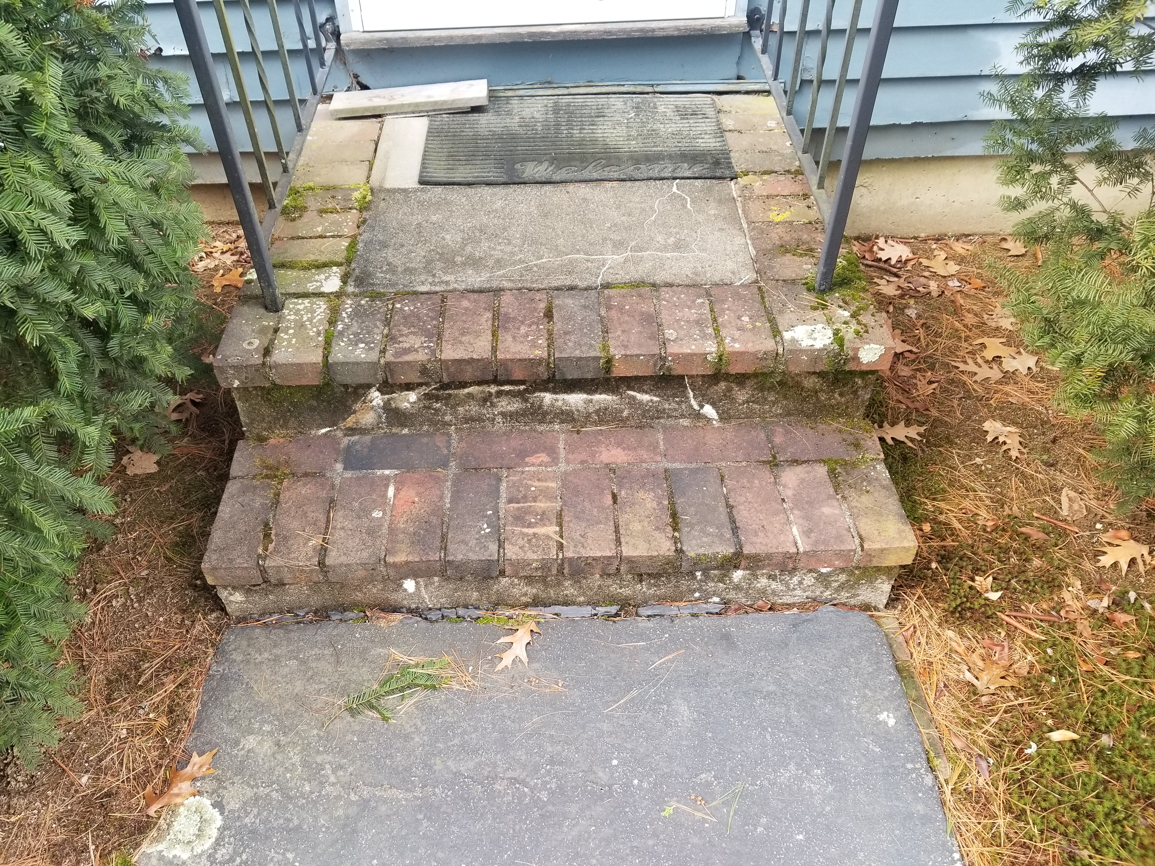 Front Walkway - Before