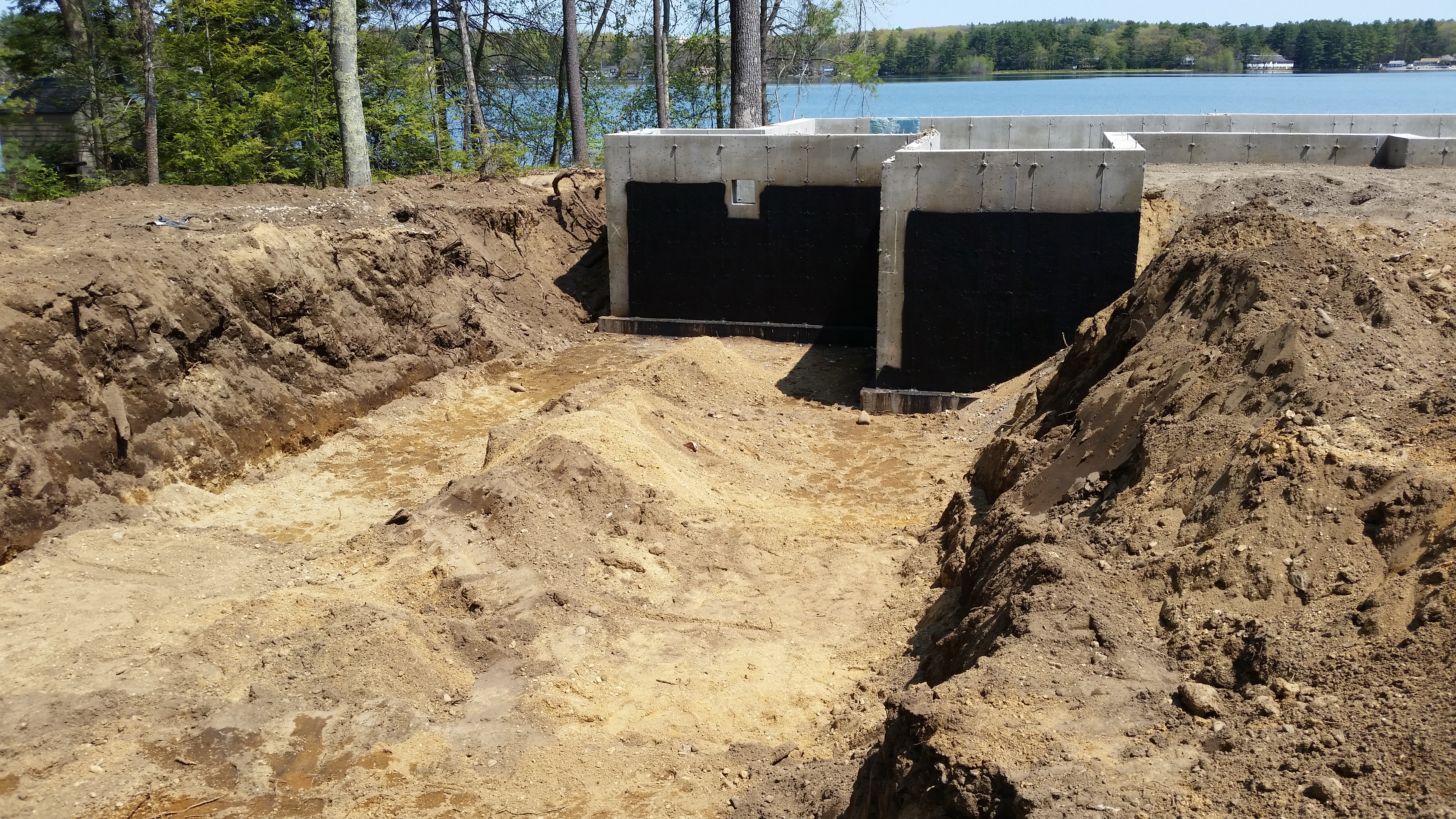 Concrete Foundation Poured