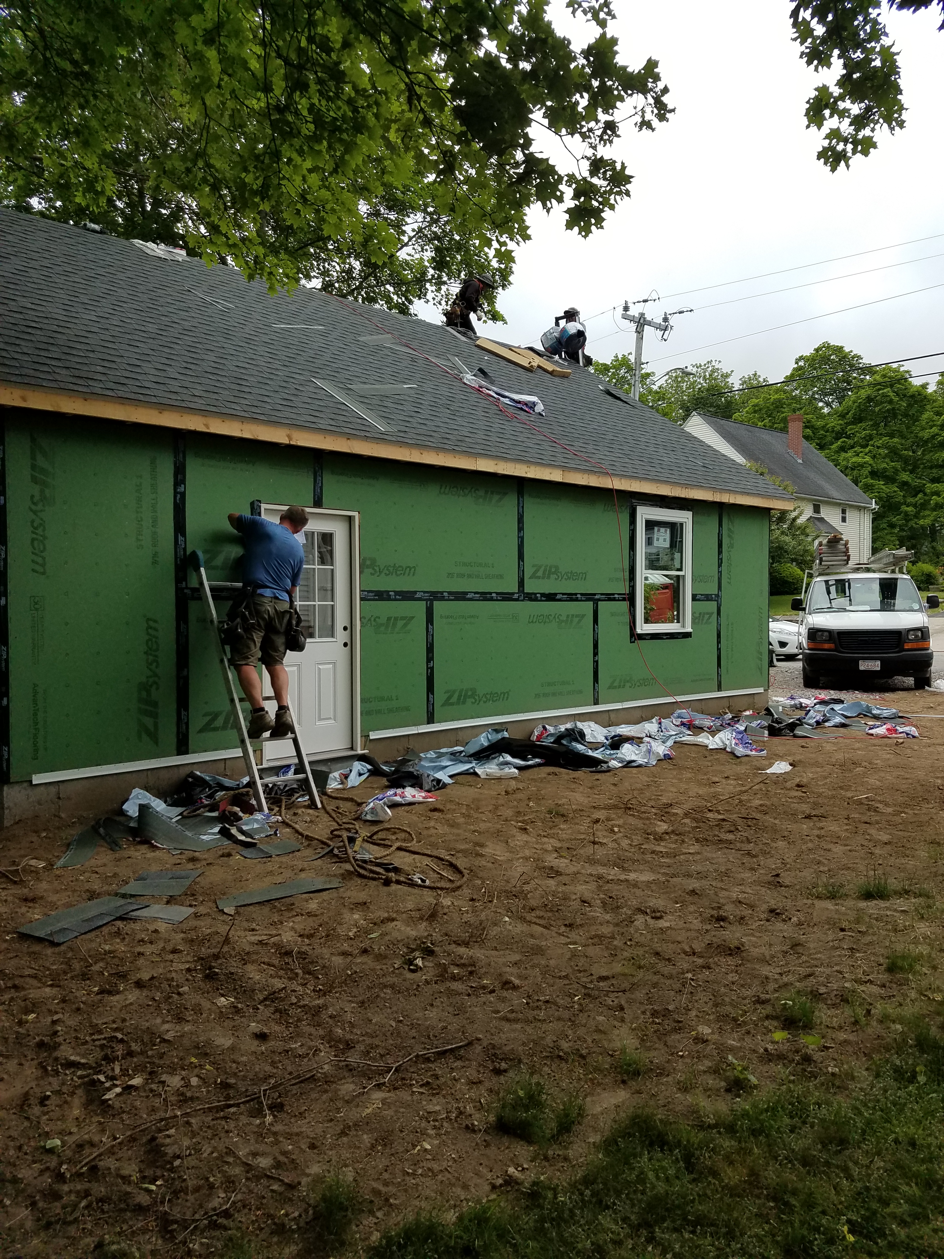 New Door, Windows, Roof