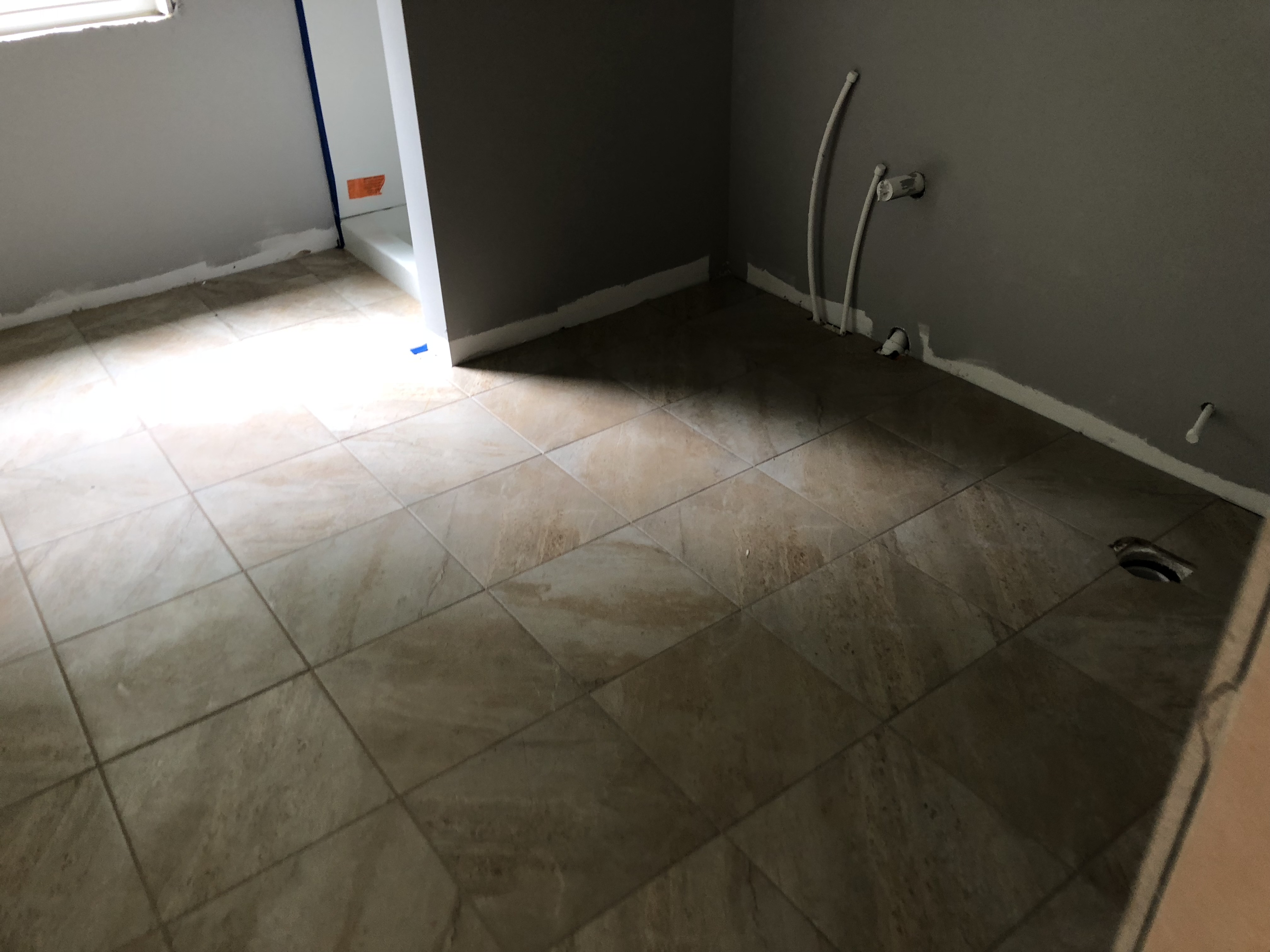 New Bathroom Flooring