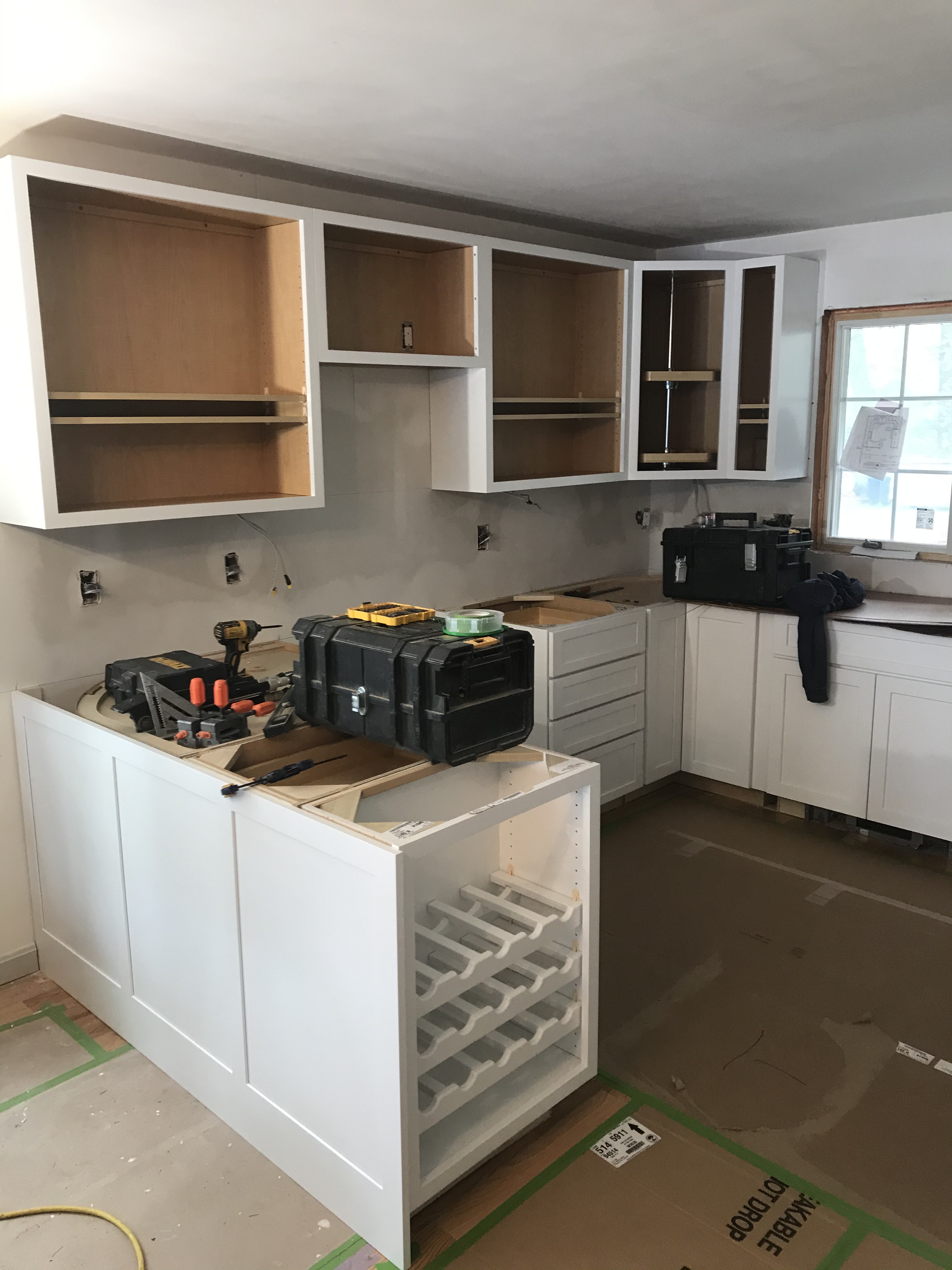 Cabinets In Progress