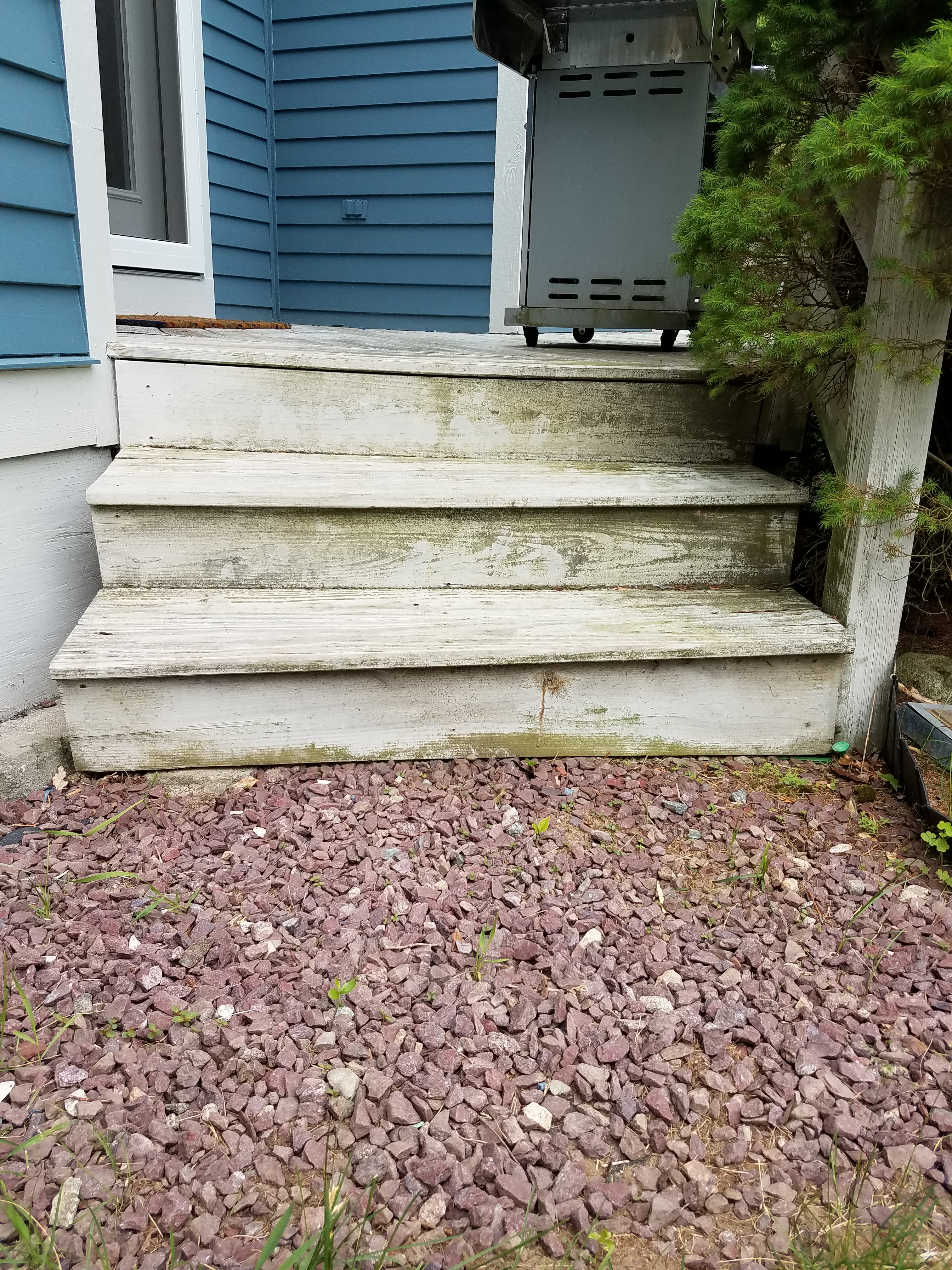 Original Deck Stairs