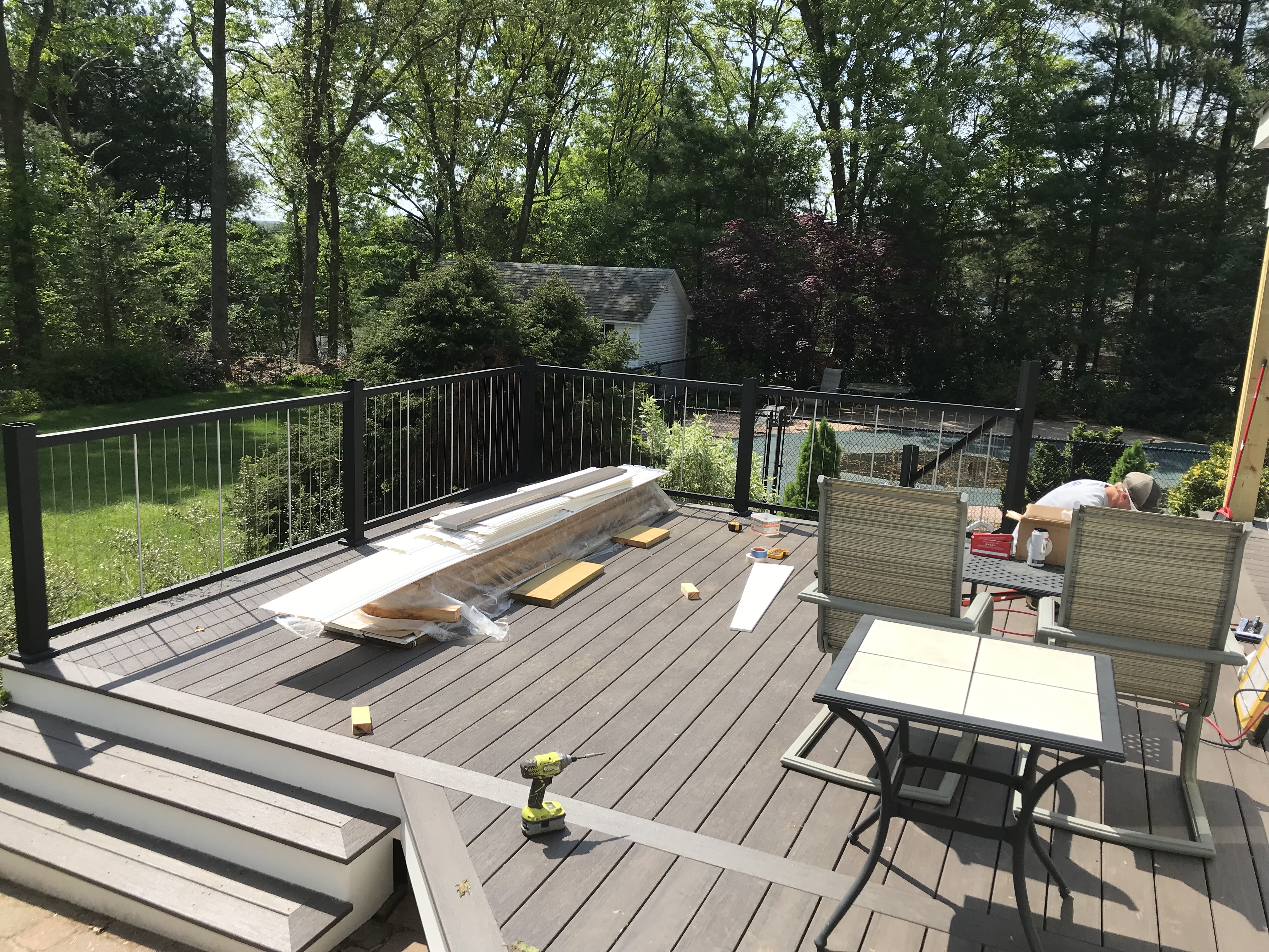 New Railings / Decking