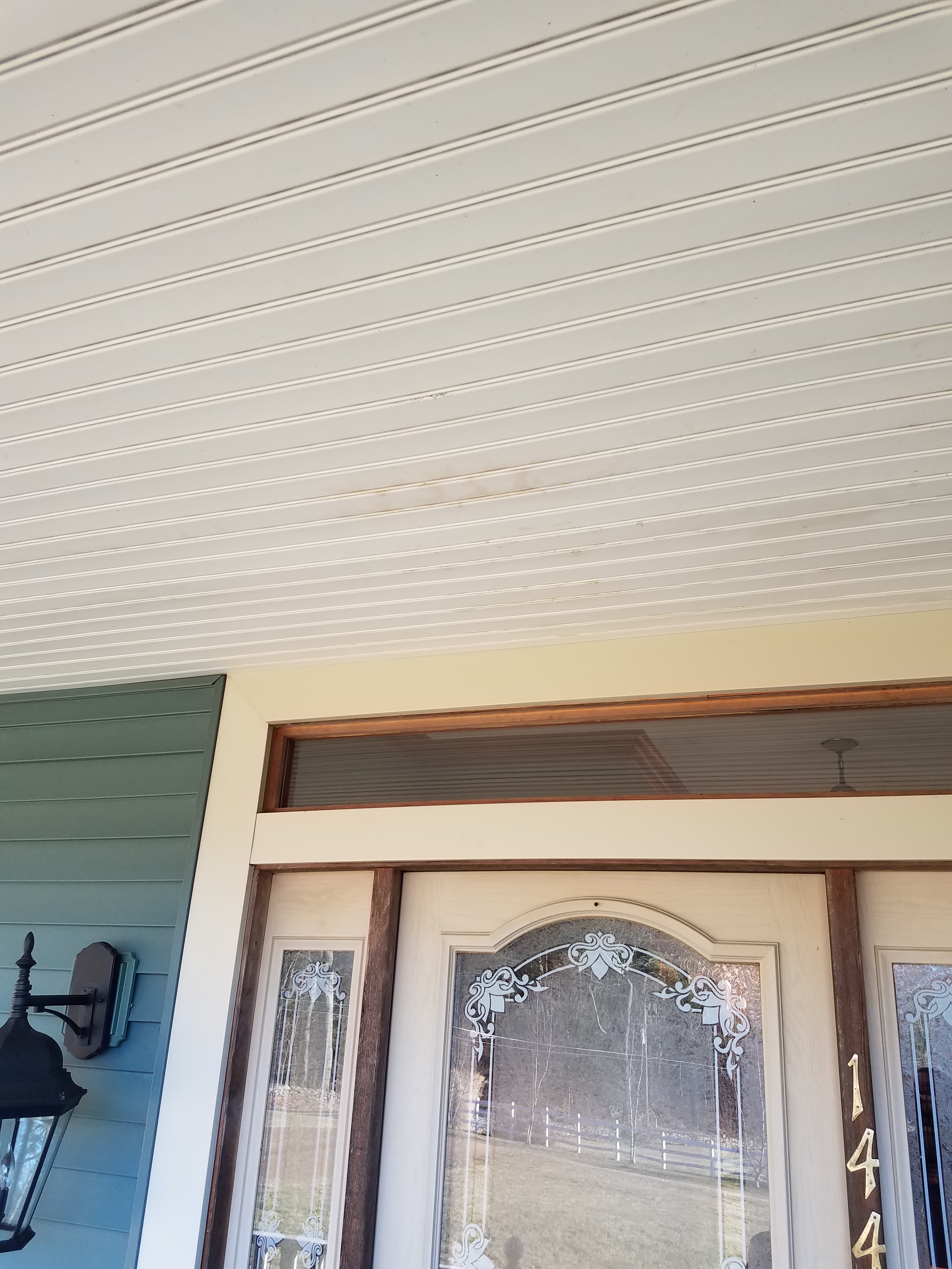 Before:  Porch Roof