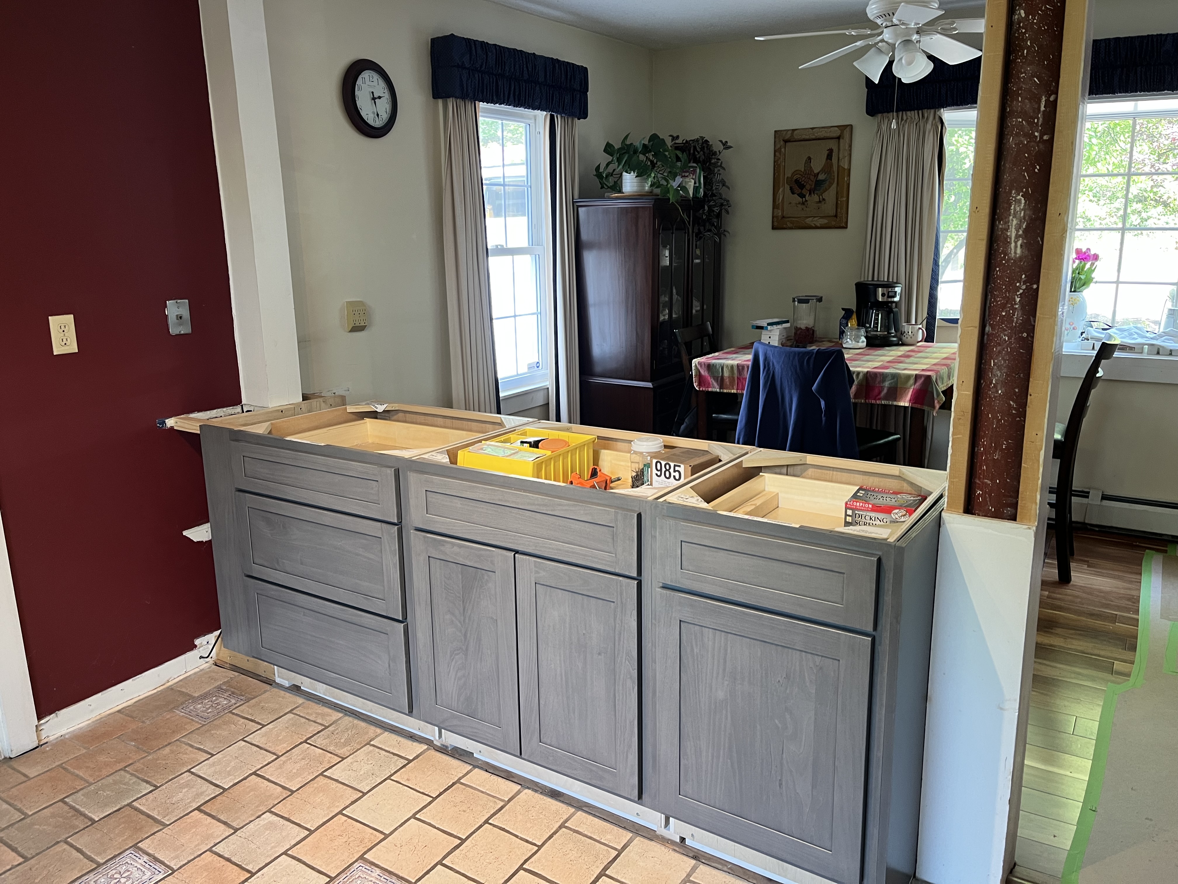 Kitchen Island in Progress