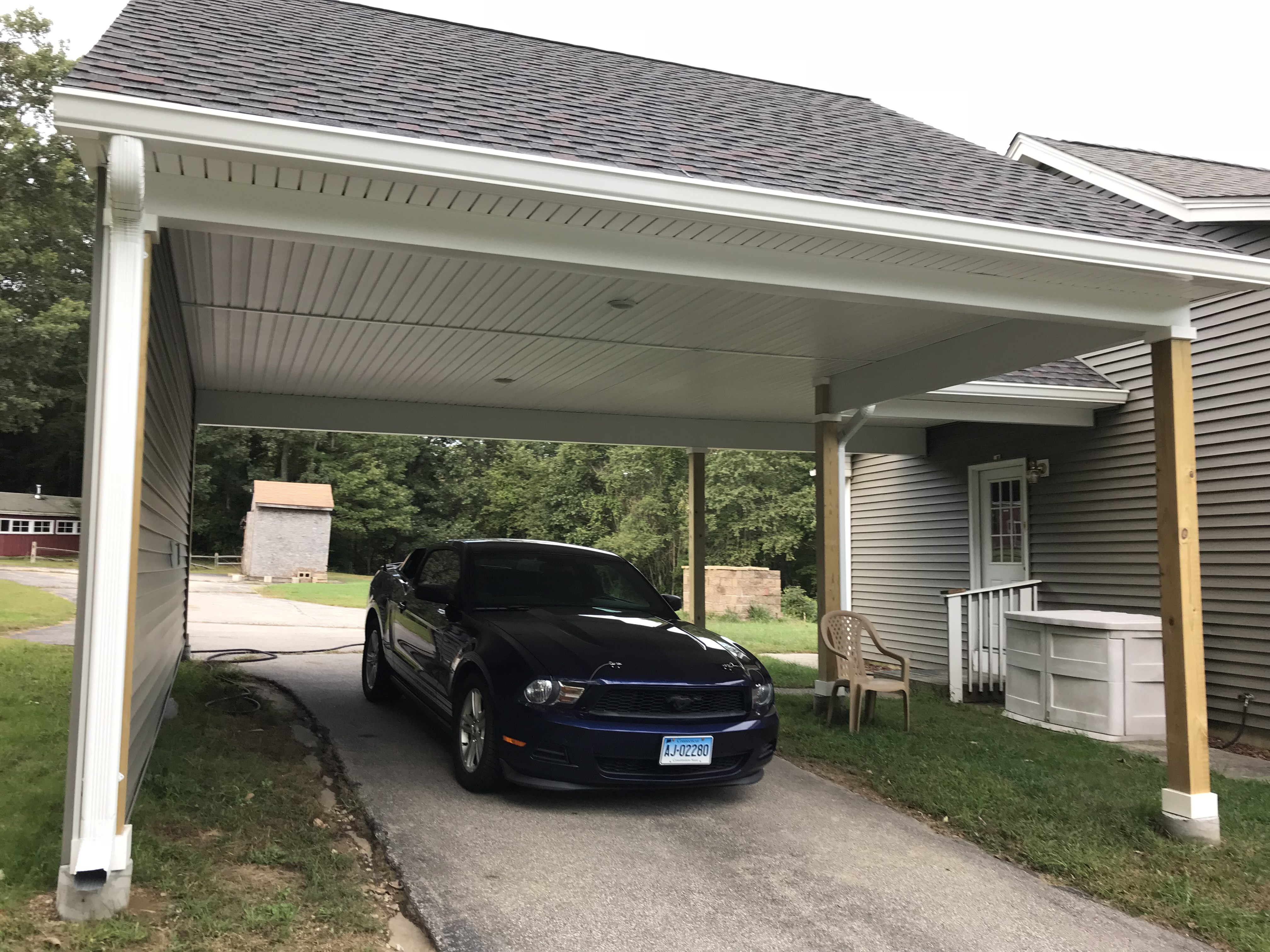 Finished Carport