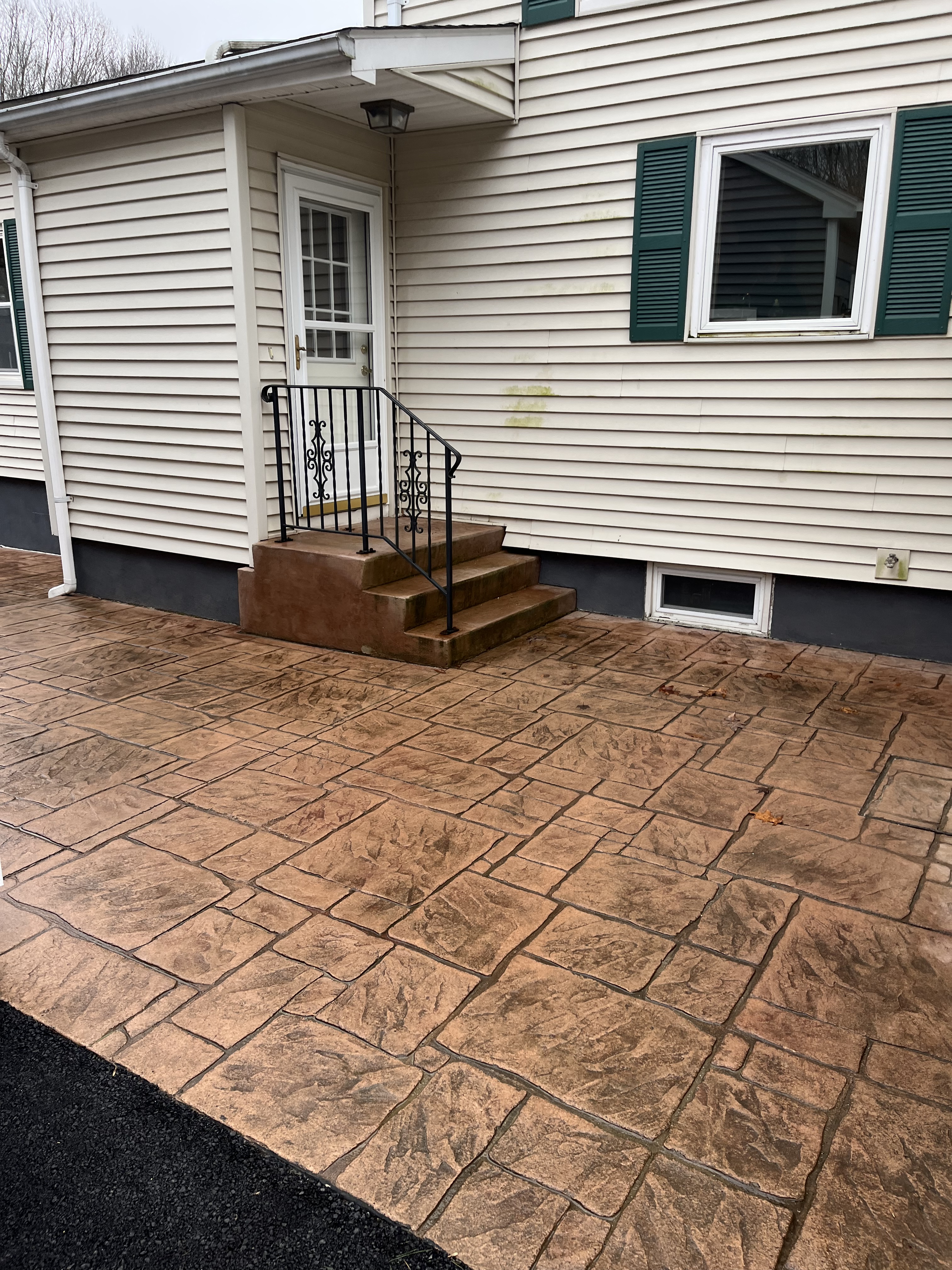 Completed Patio