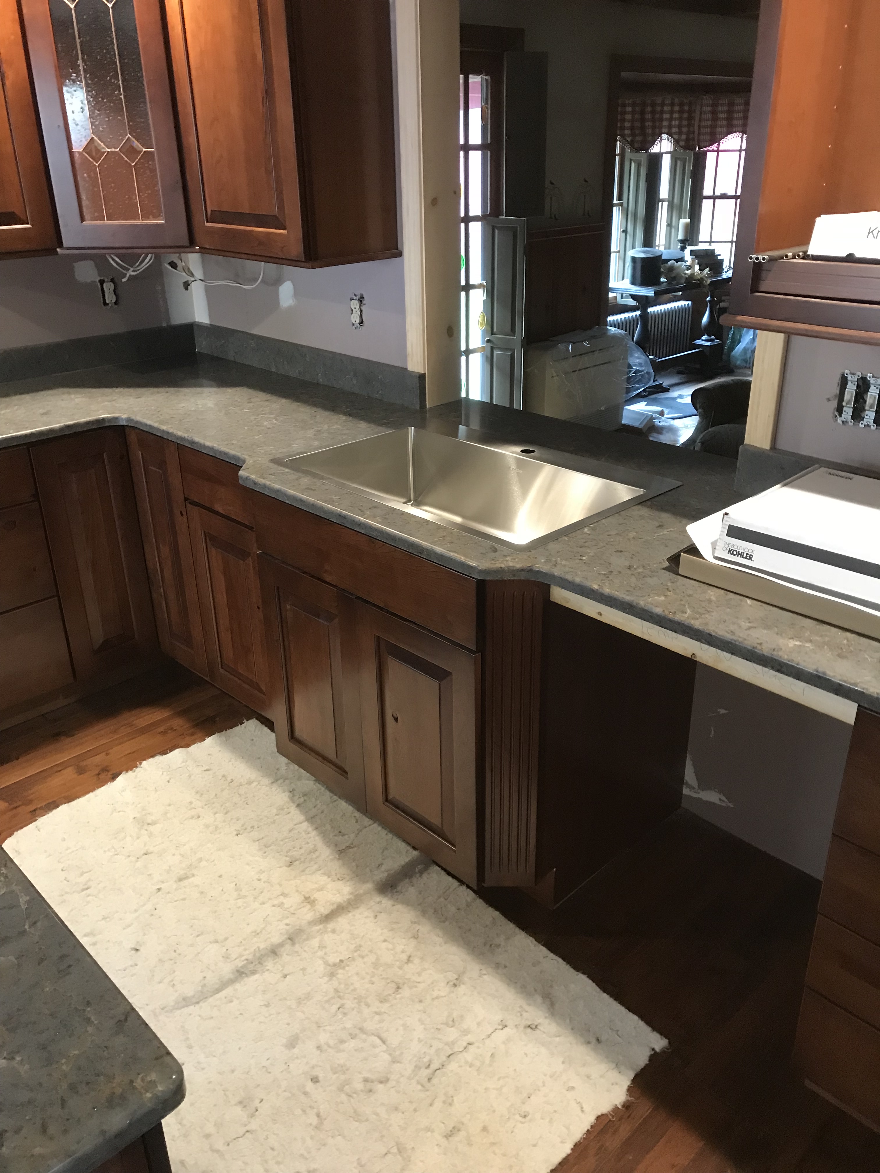 New Sink and Countertop