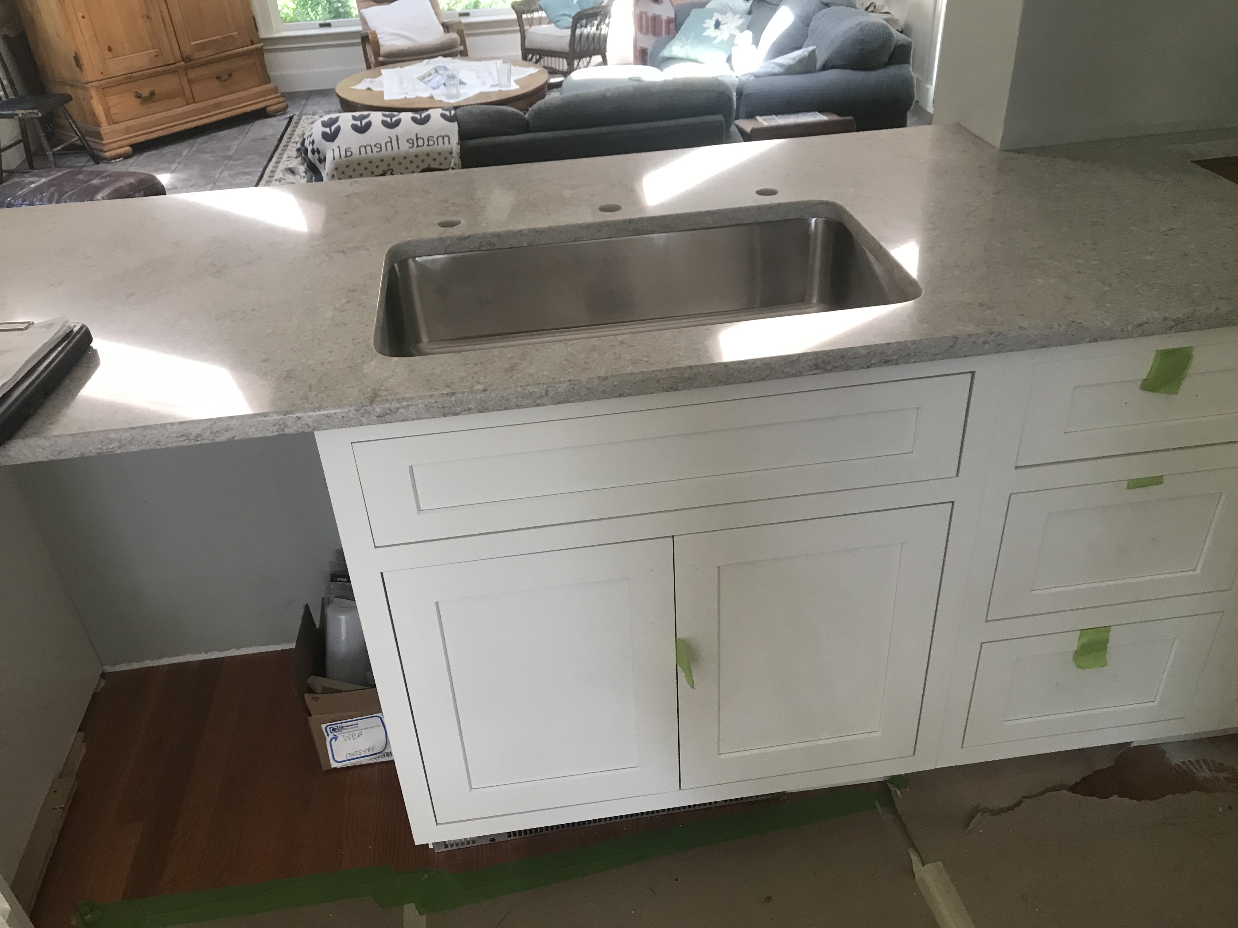 New Countertop / Cabinets