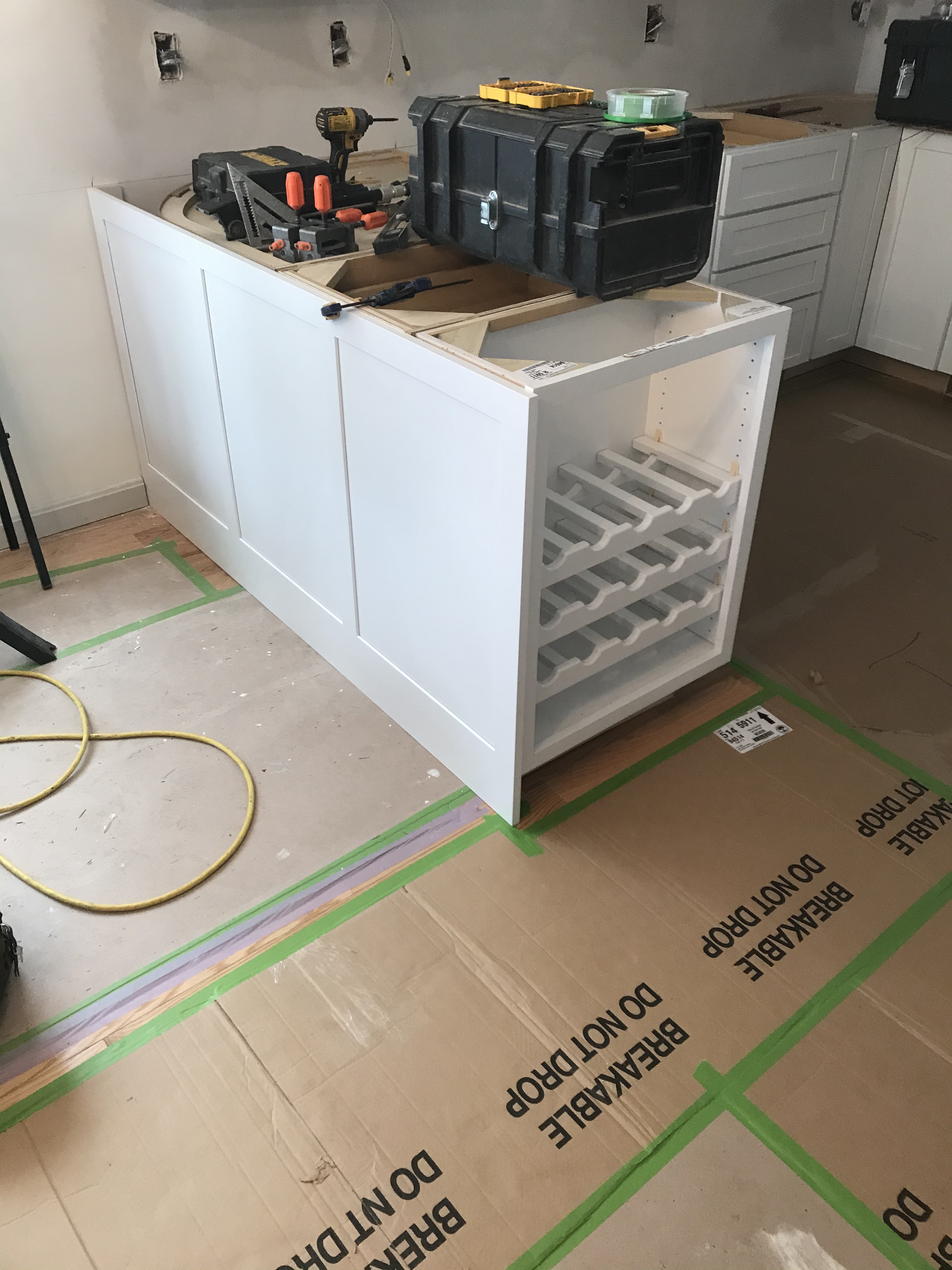 Cabinets In Progress