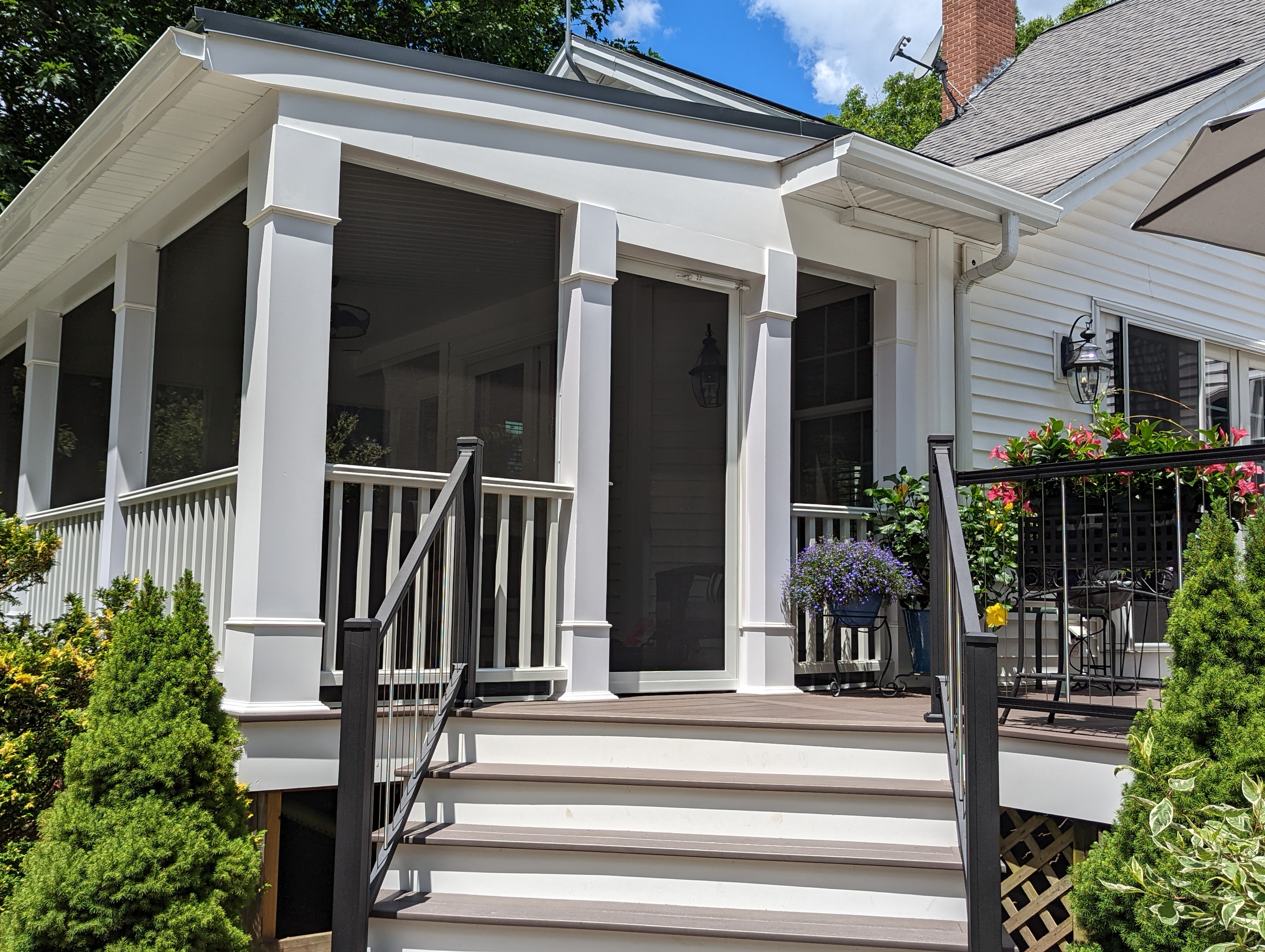 Completed Screened In Porch
