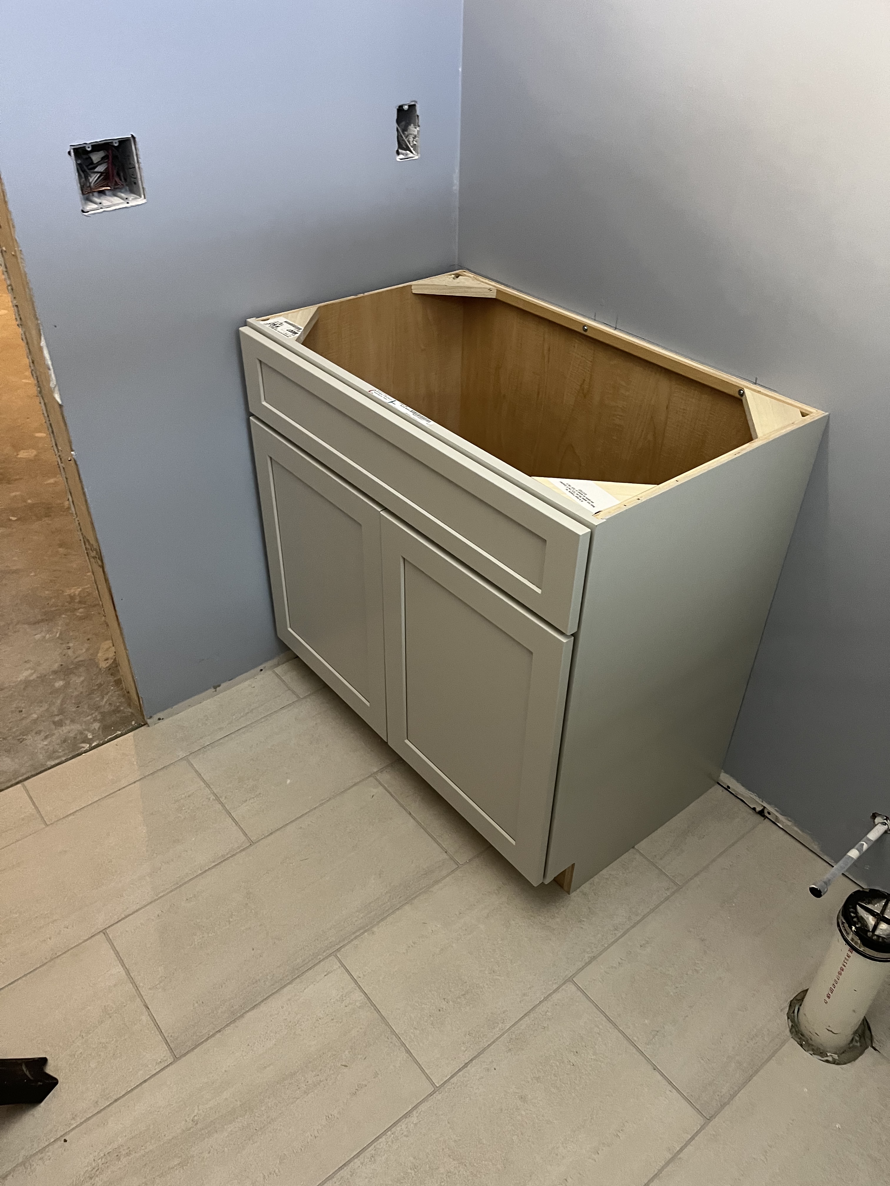 Bathroom Sink Build