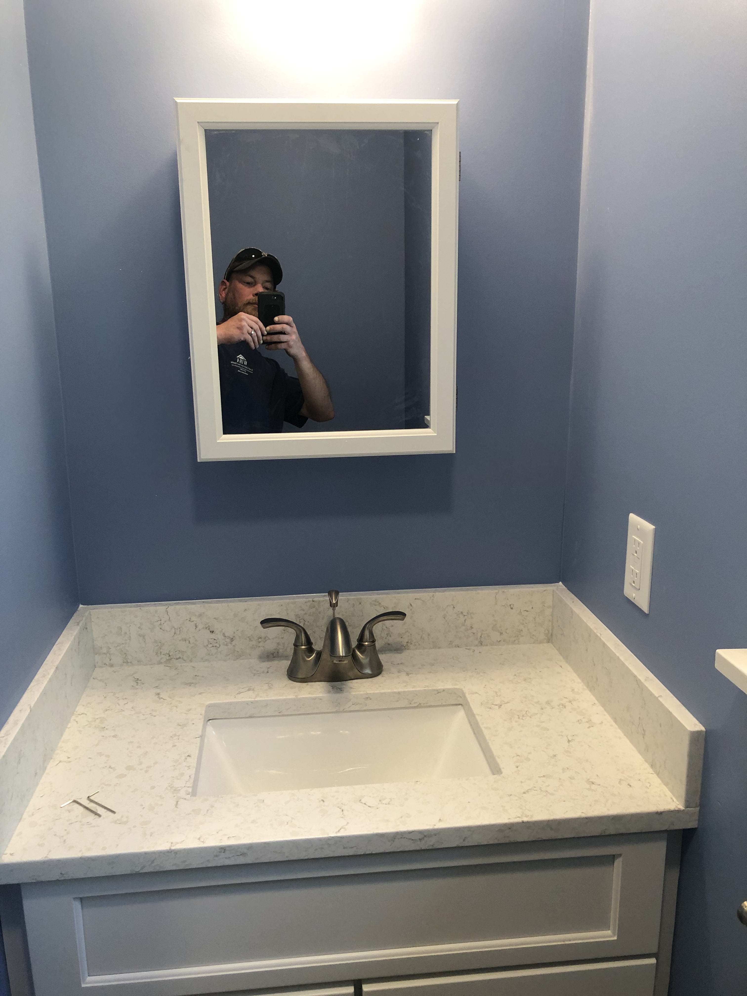 New Bathroom Sink / Paint