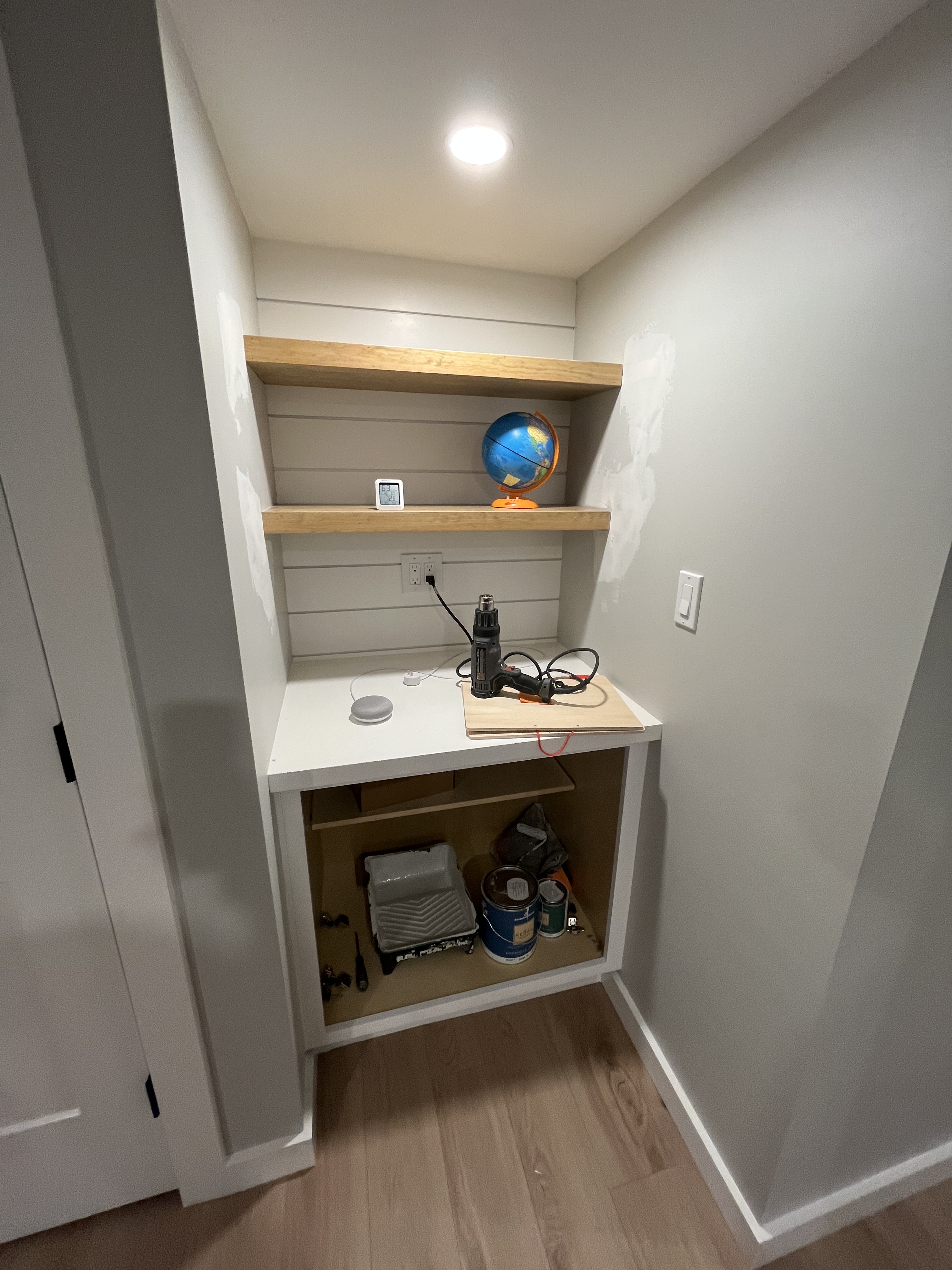 Built-In Shelving