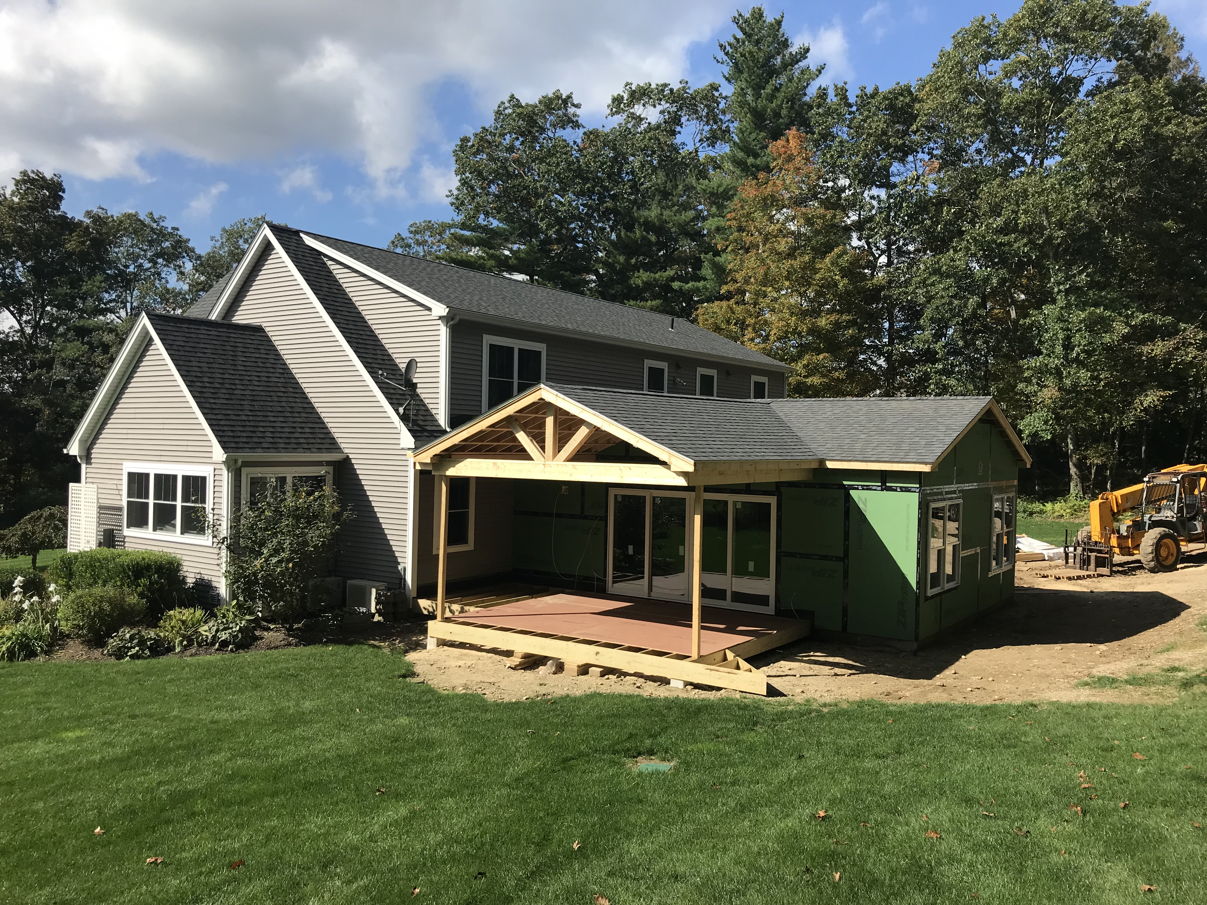 New Family Room and Deck