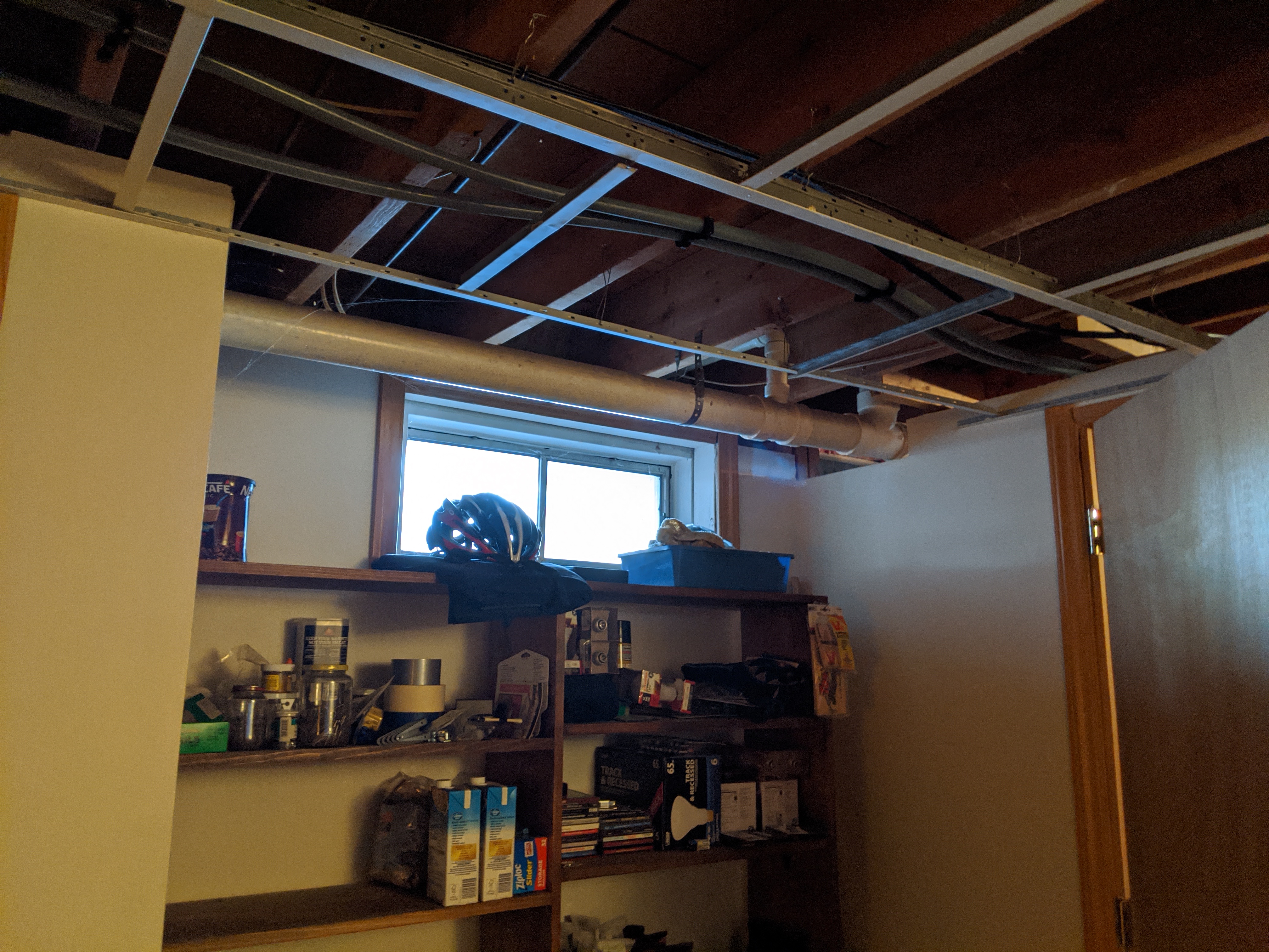 Before Basement Remodel