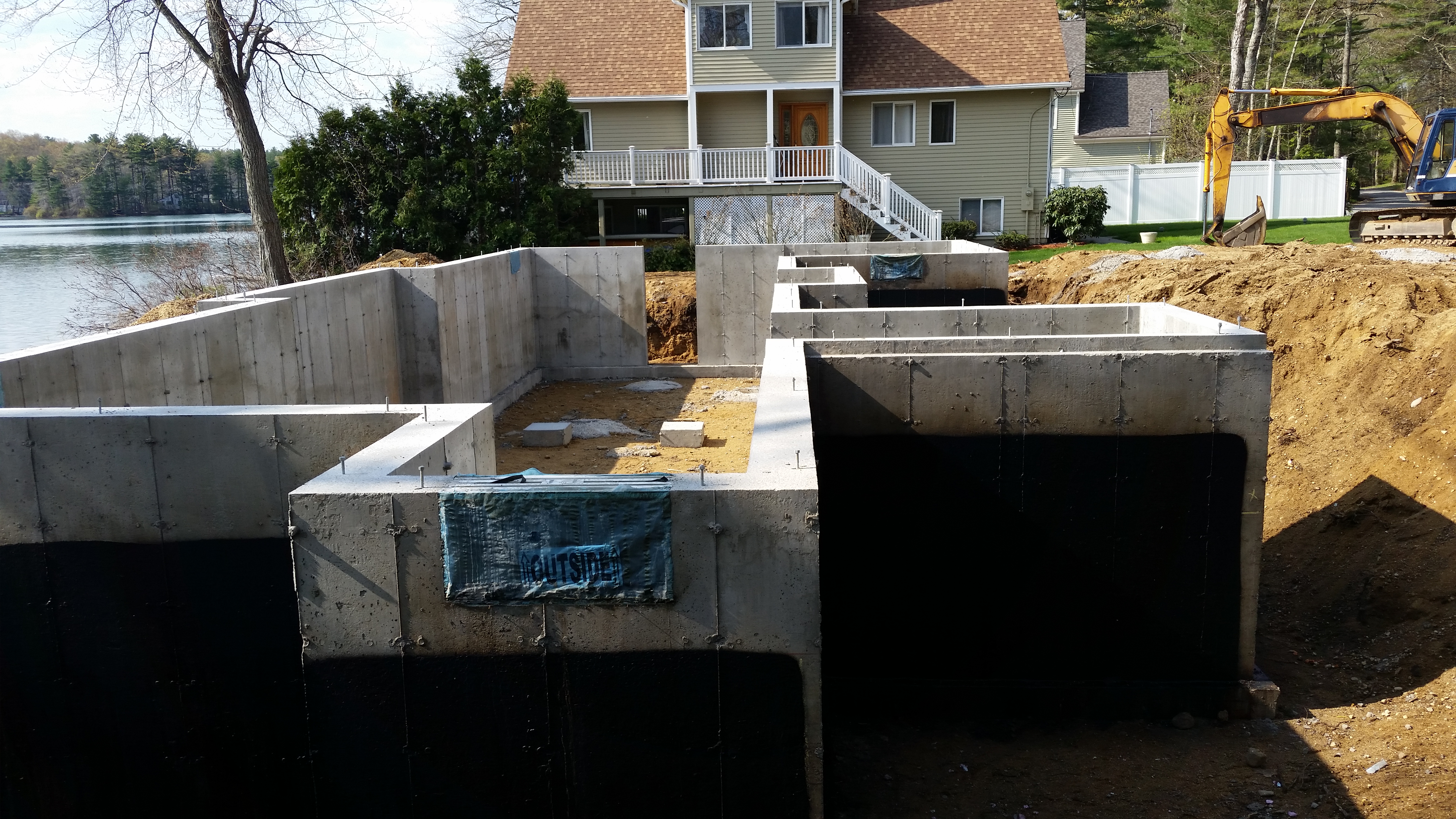 Concrete Foundation Poured