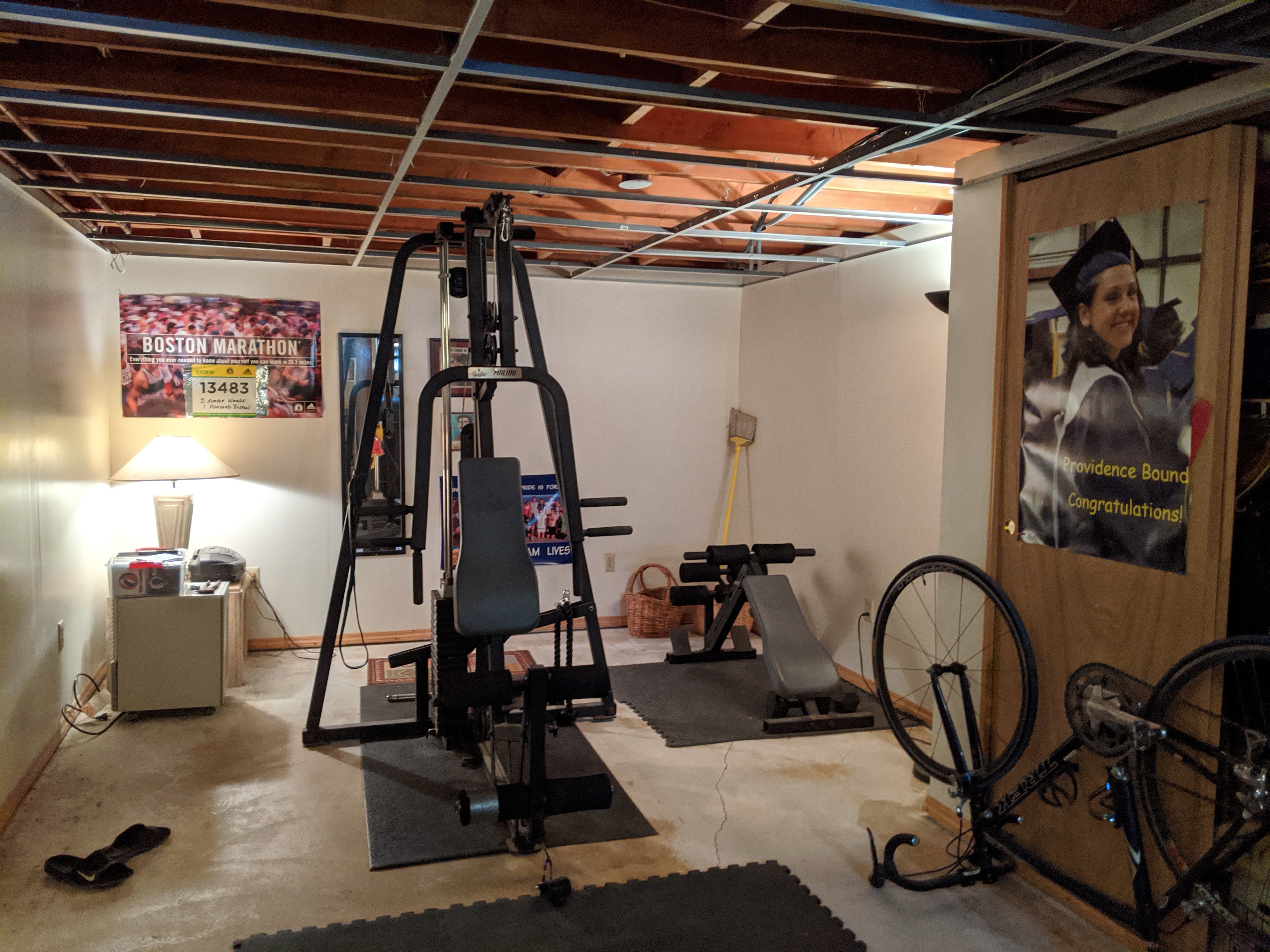 Before Basement Remodel