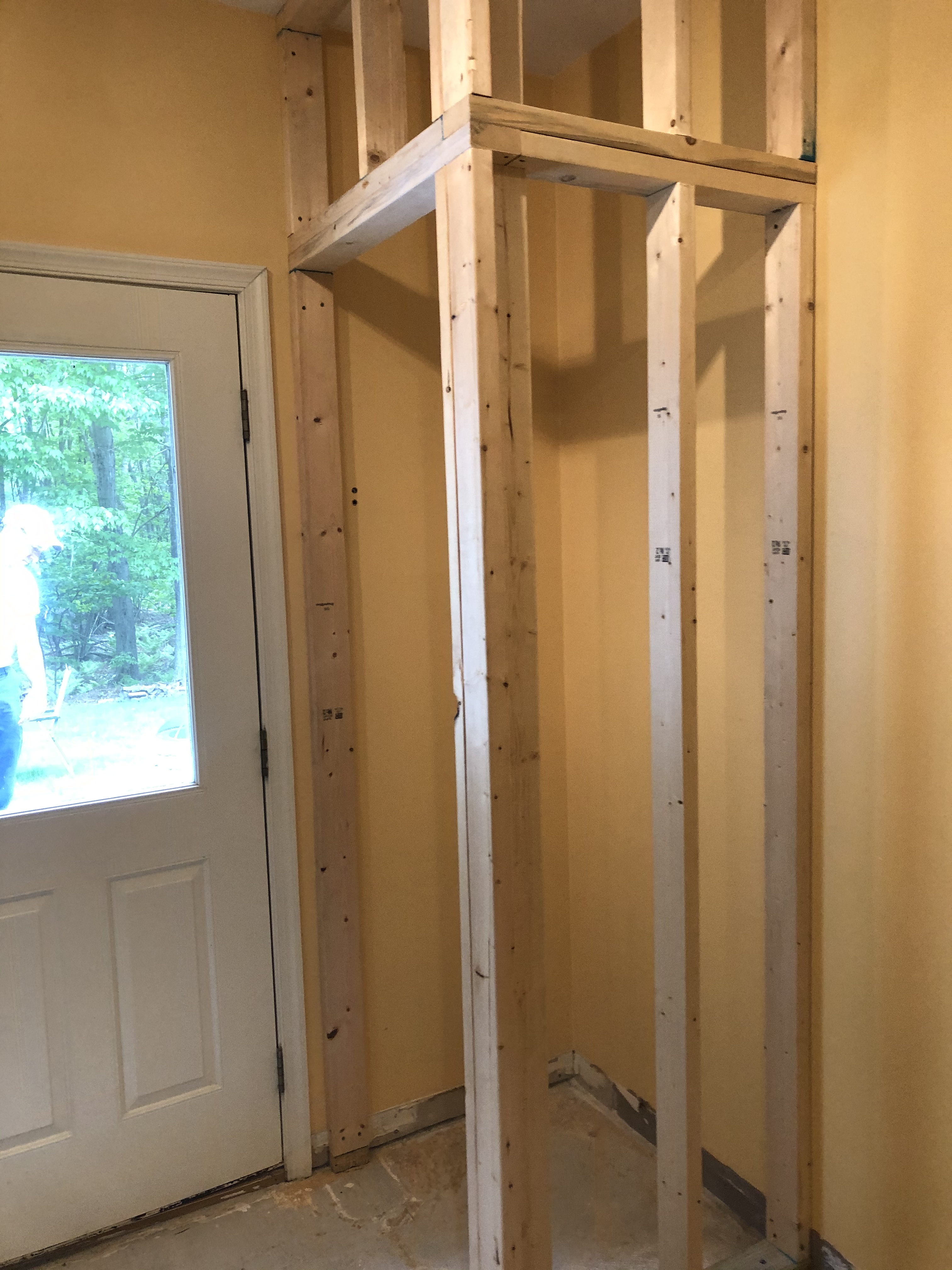 Laundry Room - Framing
