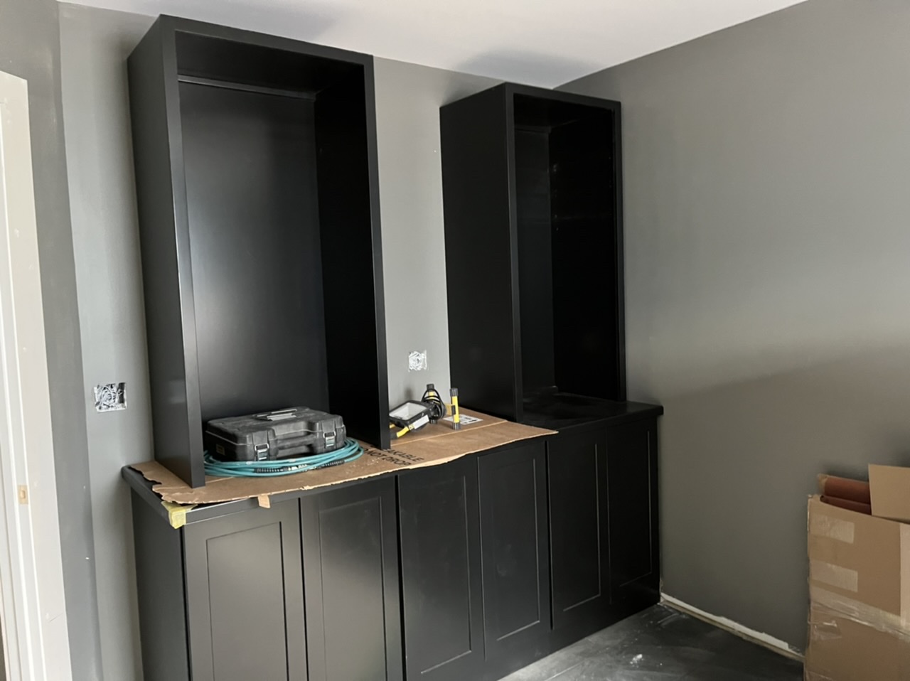 Walk-in-Closet in Process