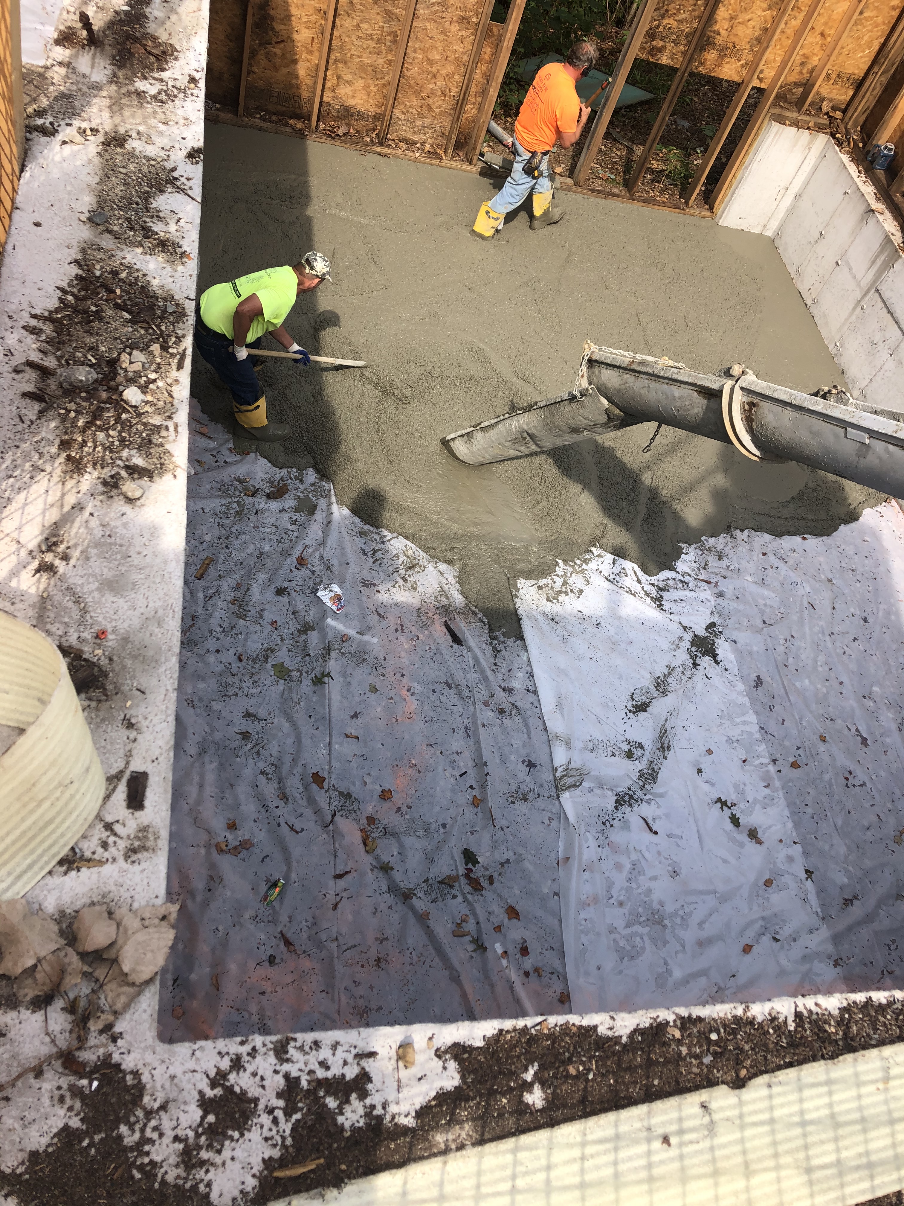 Cement Pour