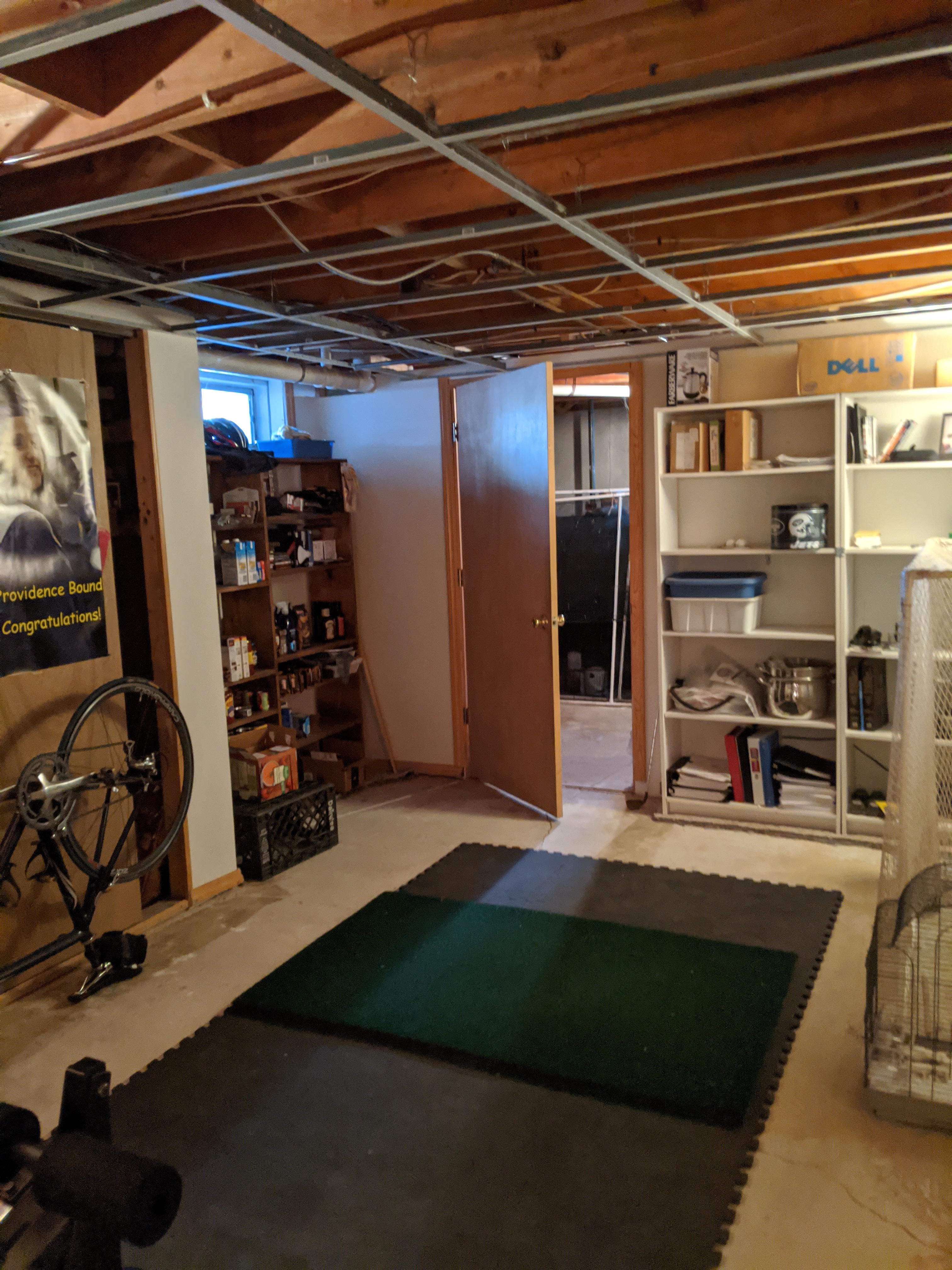 Before Basement Remodel