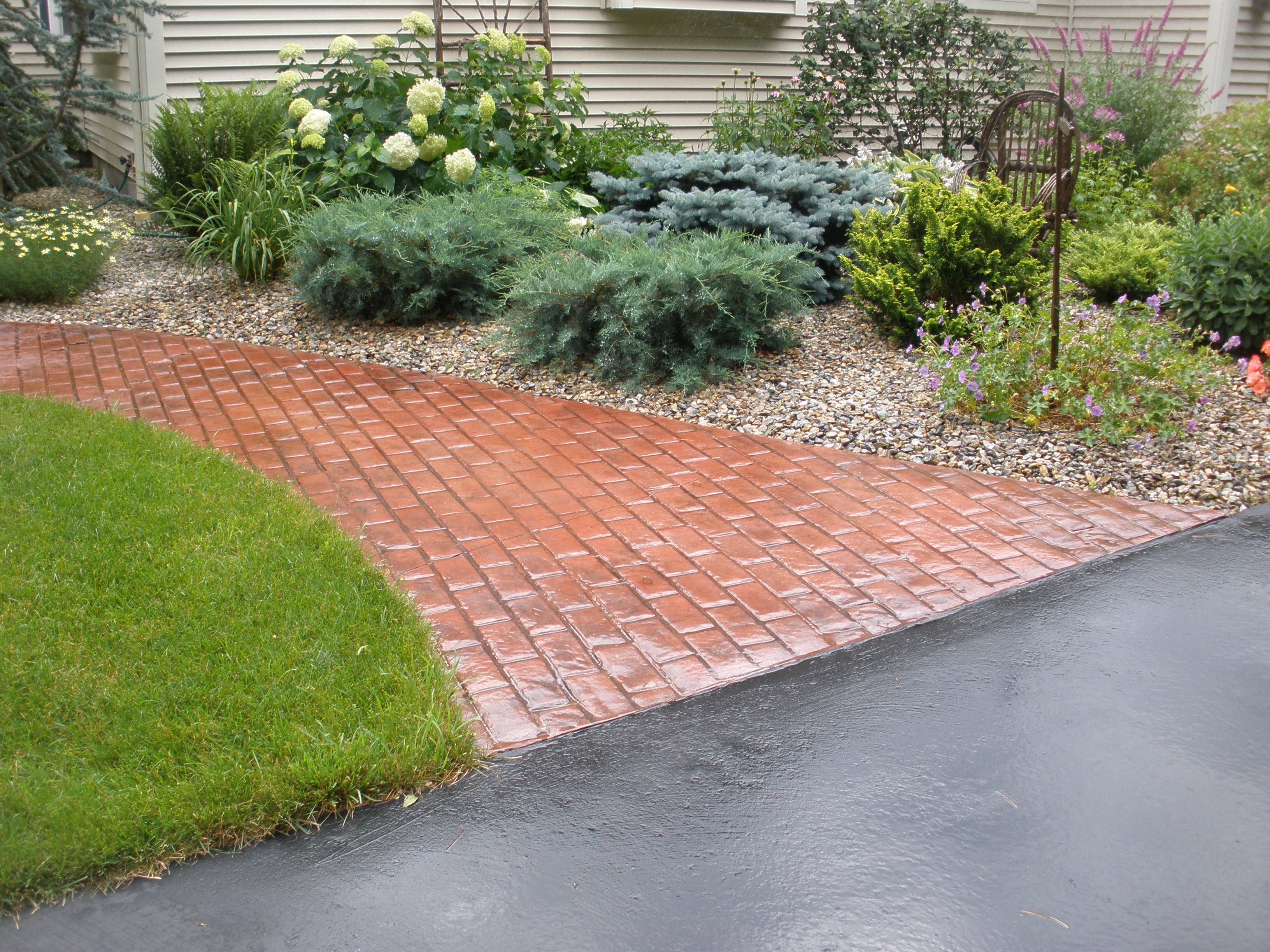 Pattern - Running Bond Used Brick