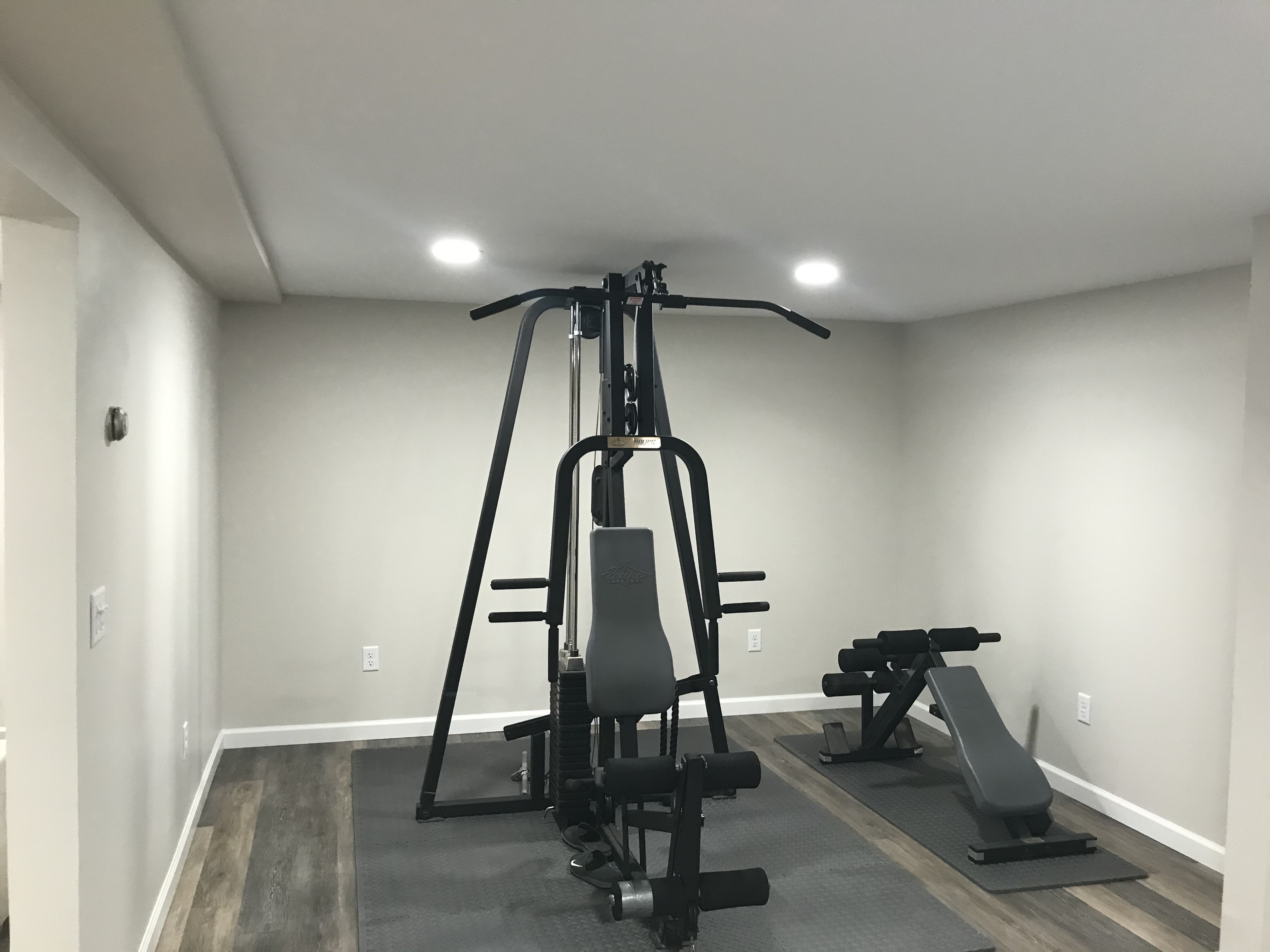 Completed Home Gym