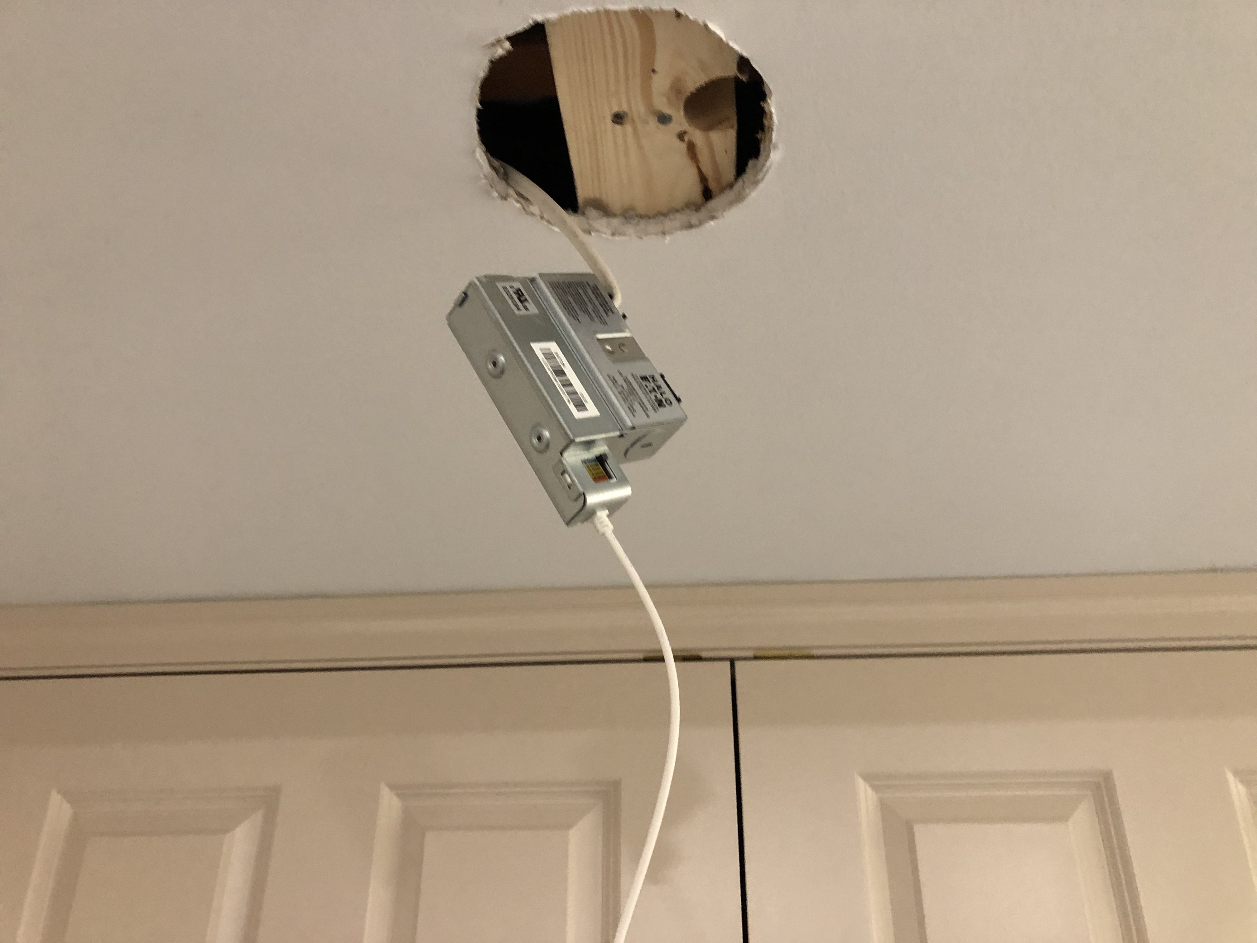 Ceiling Light Installation