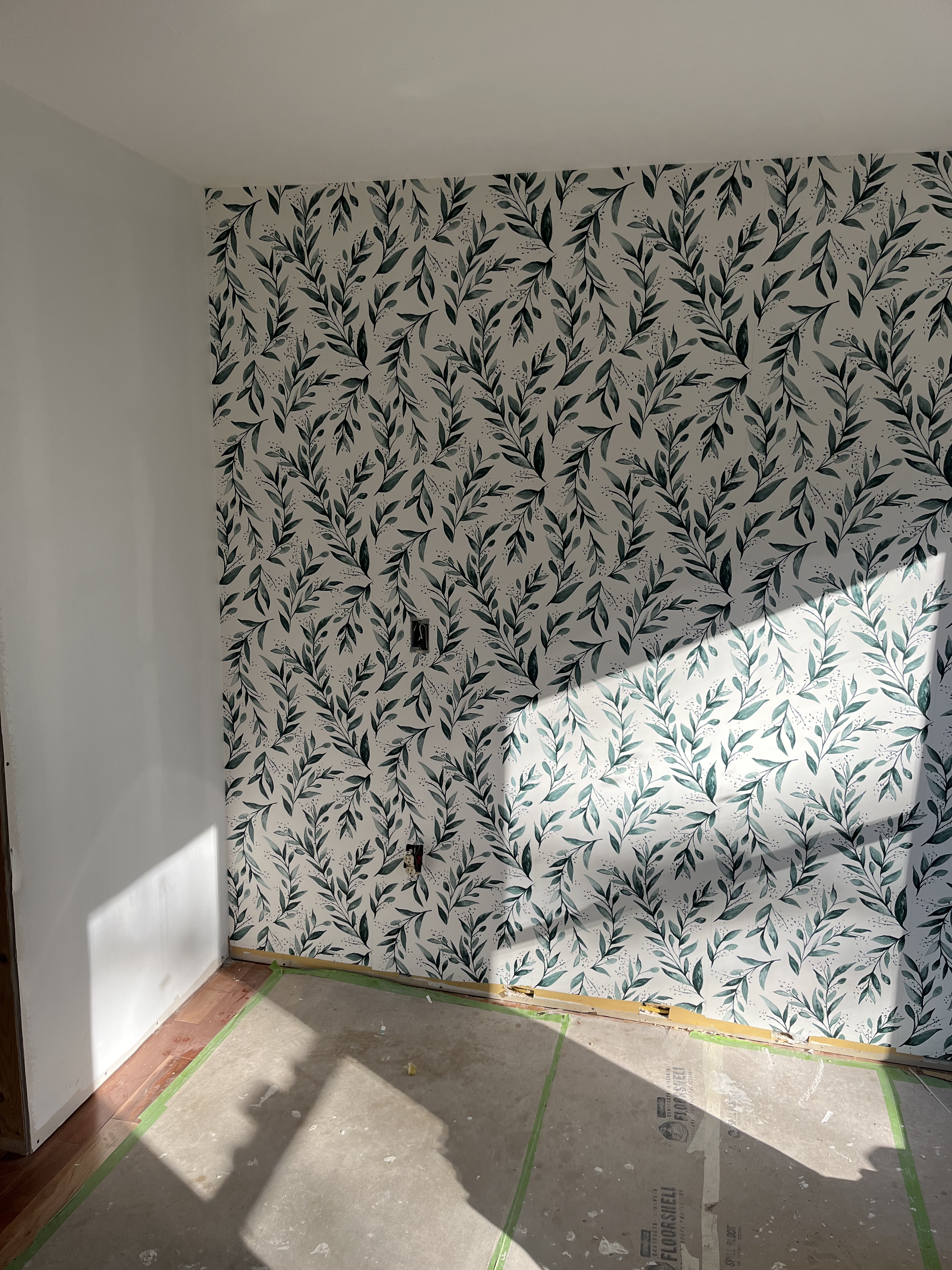 New Wallpaper in Pantry