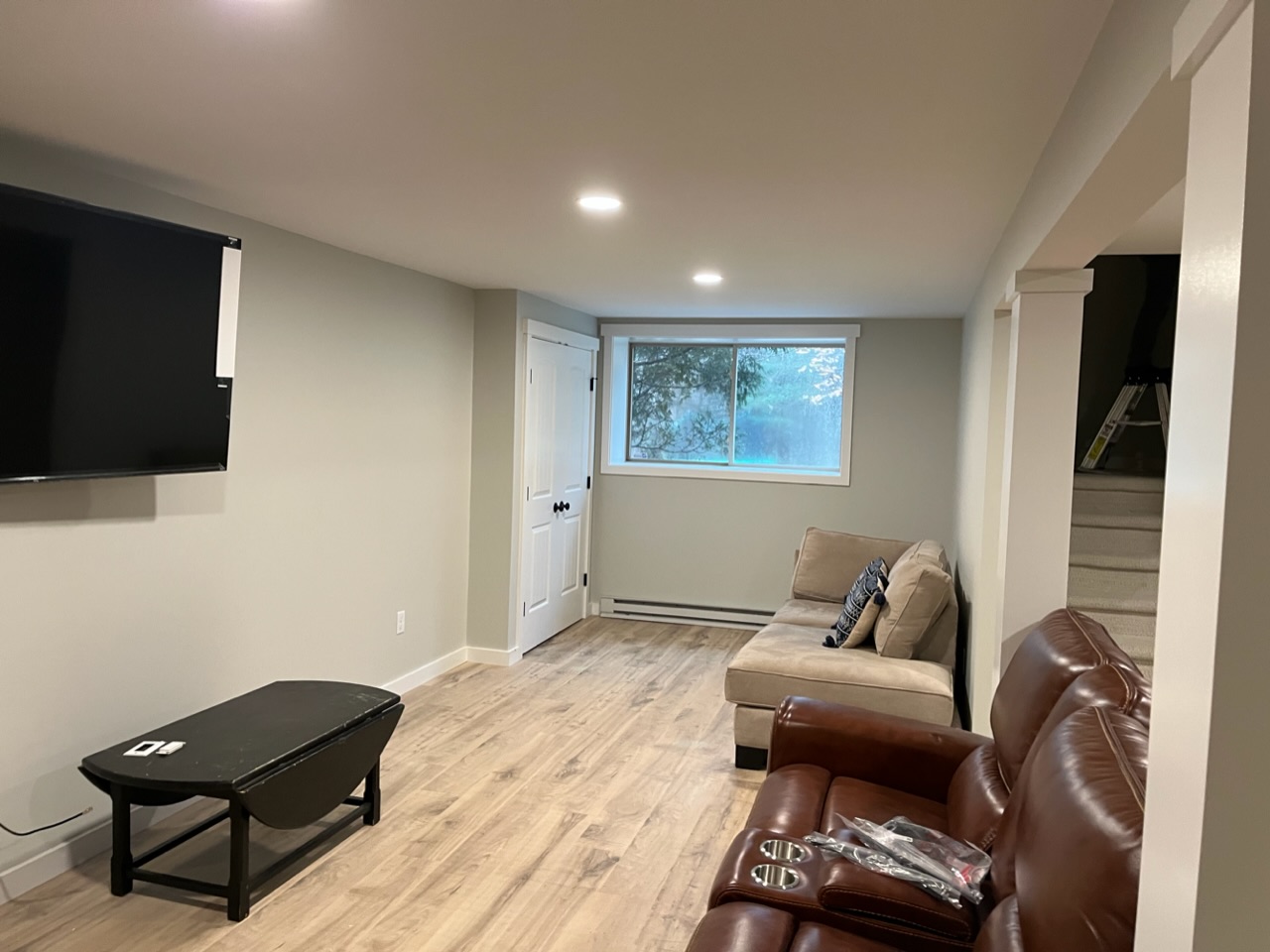 Completed Lower Level