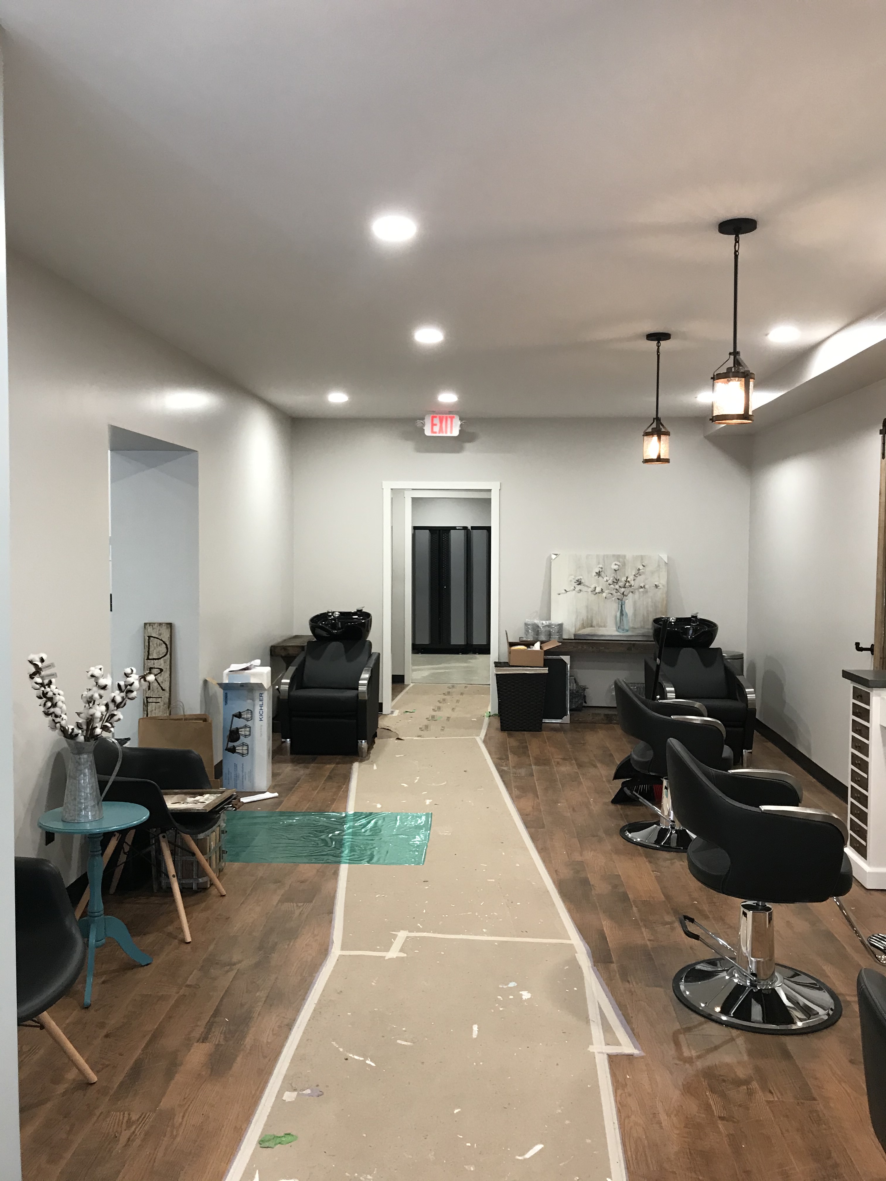 Salon in Progress