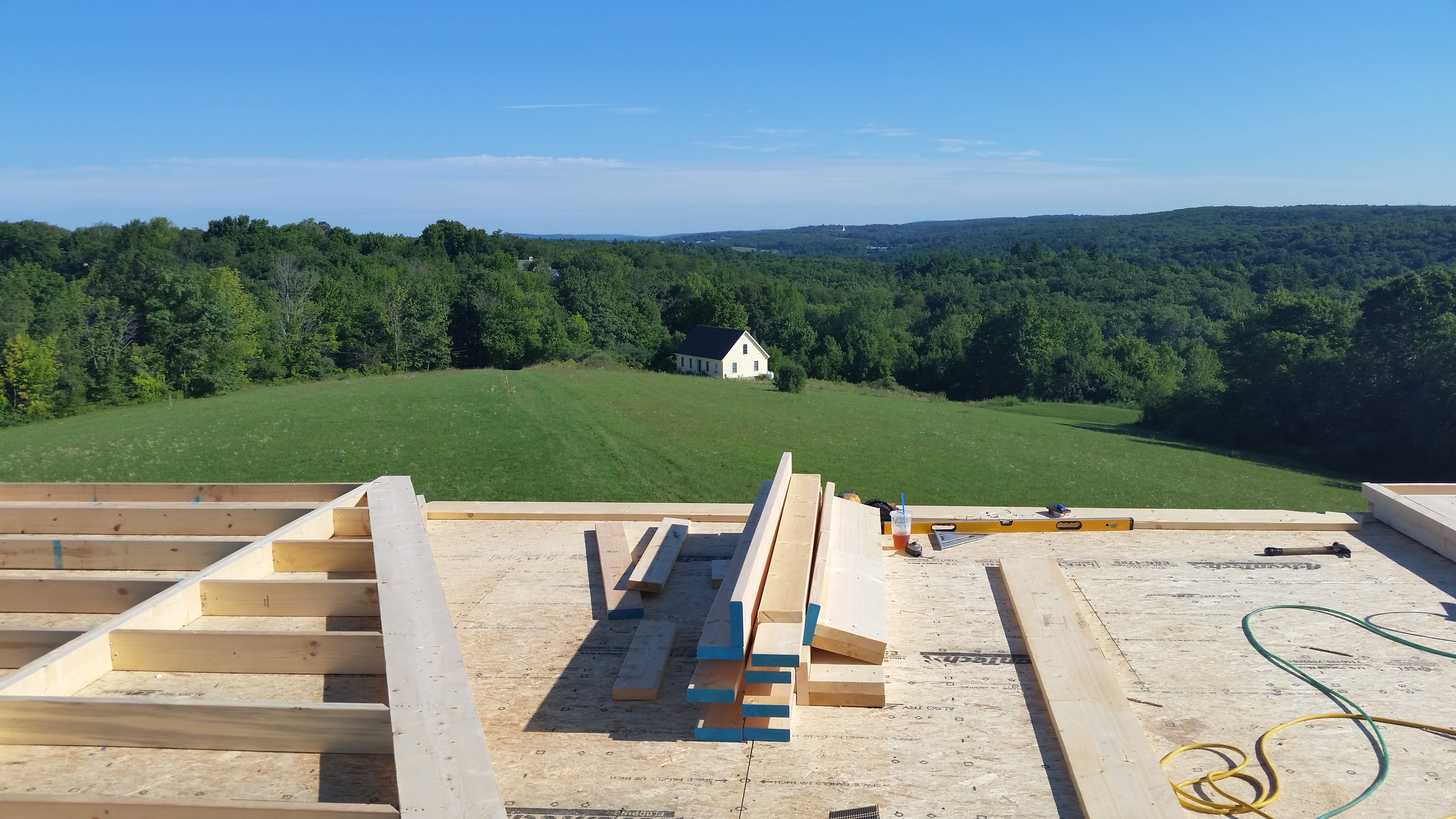 Framing - Look at that beautiful view!