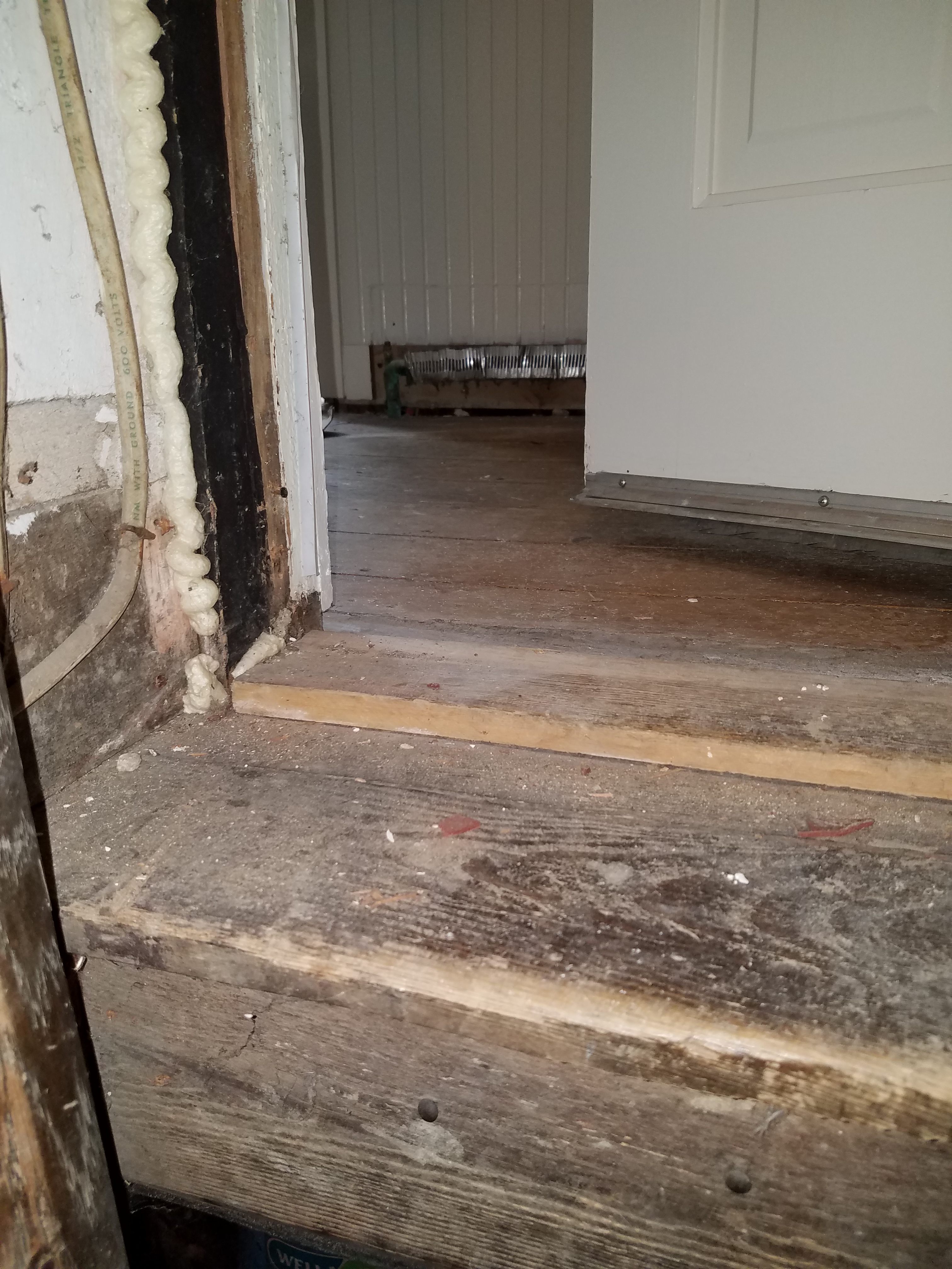 Old Flooring Removed