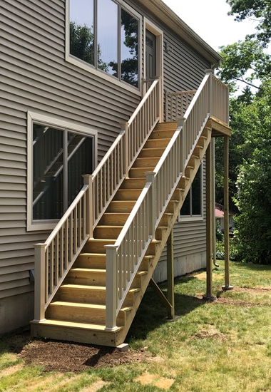 Webster Rear Stairs