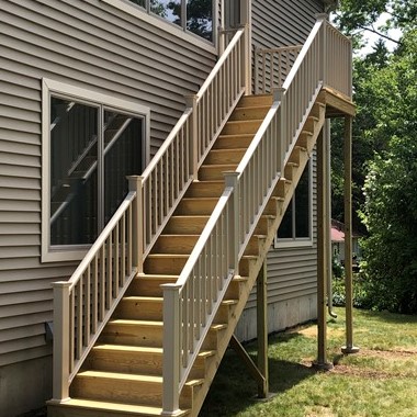 Webster Rear Stairs