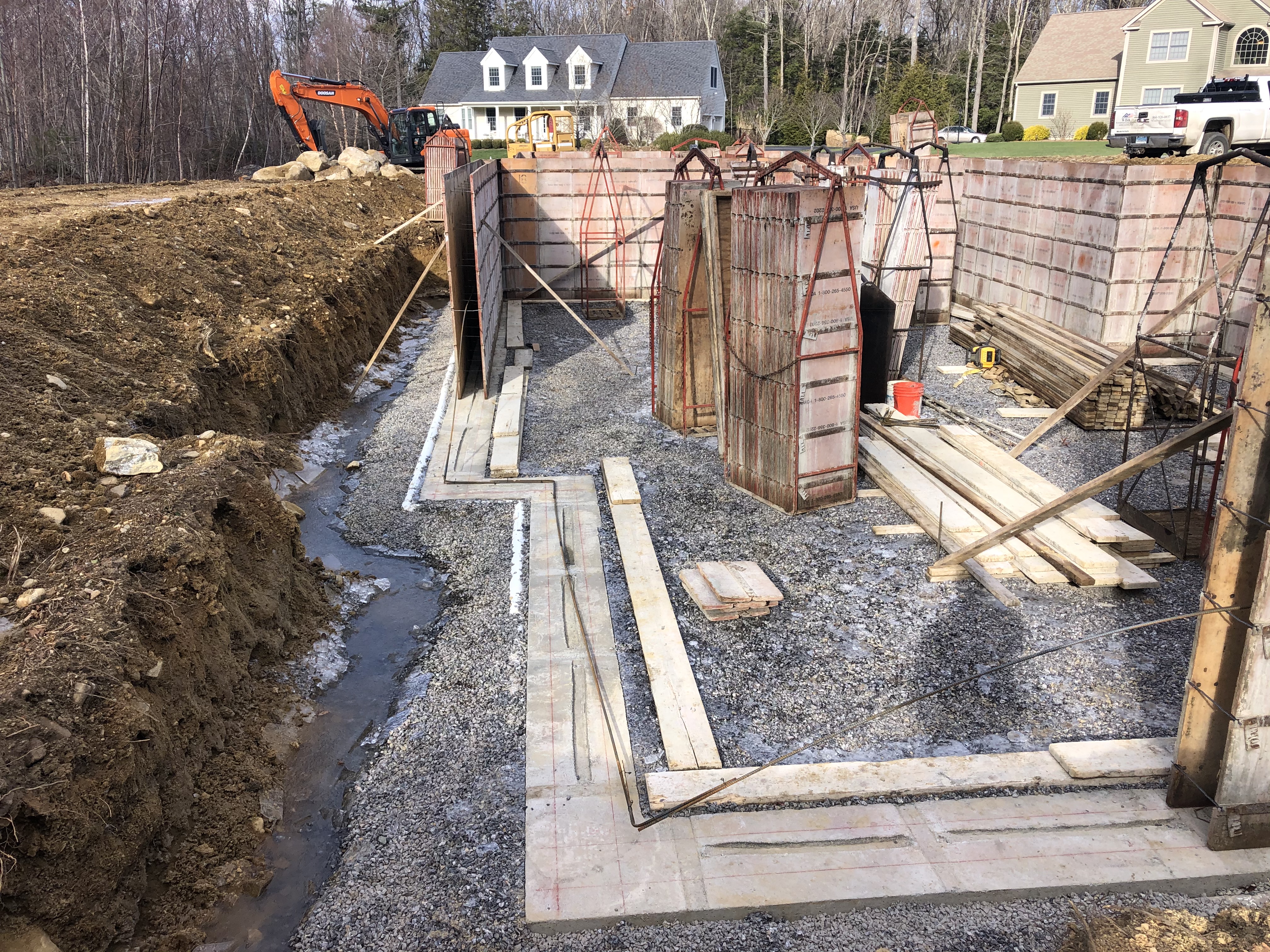 Placing Foundation Forms