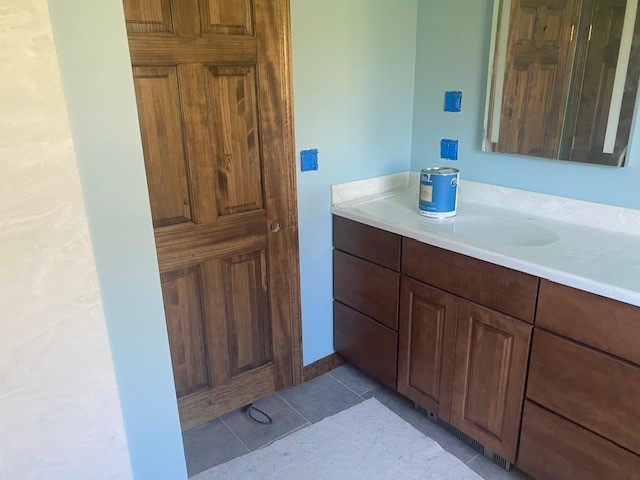 New Bathroom Sink, Door