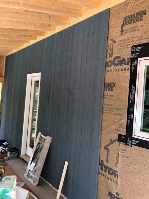 Siding in Process