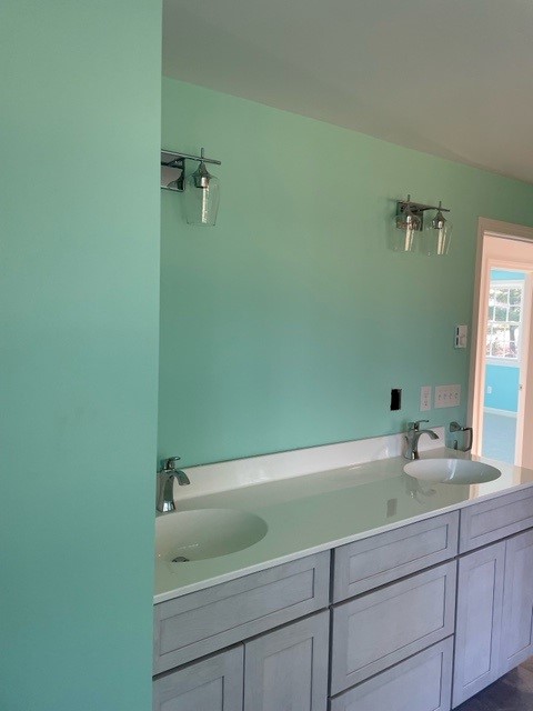 New Bathroom Sink & Fixtures