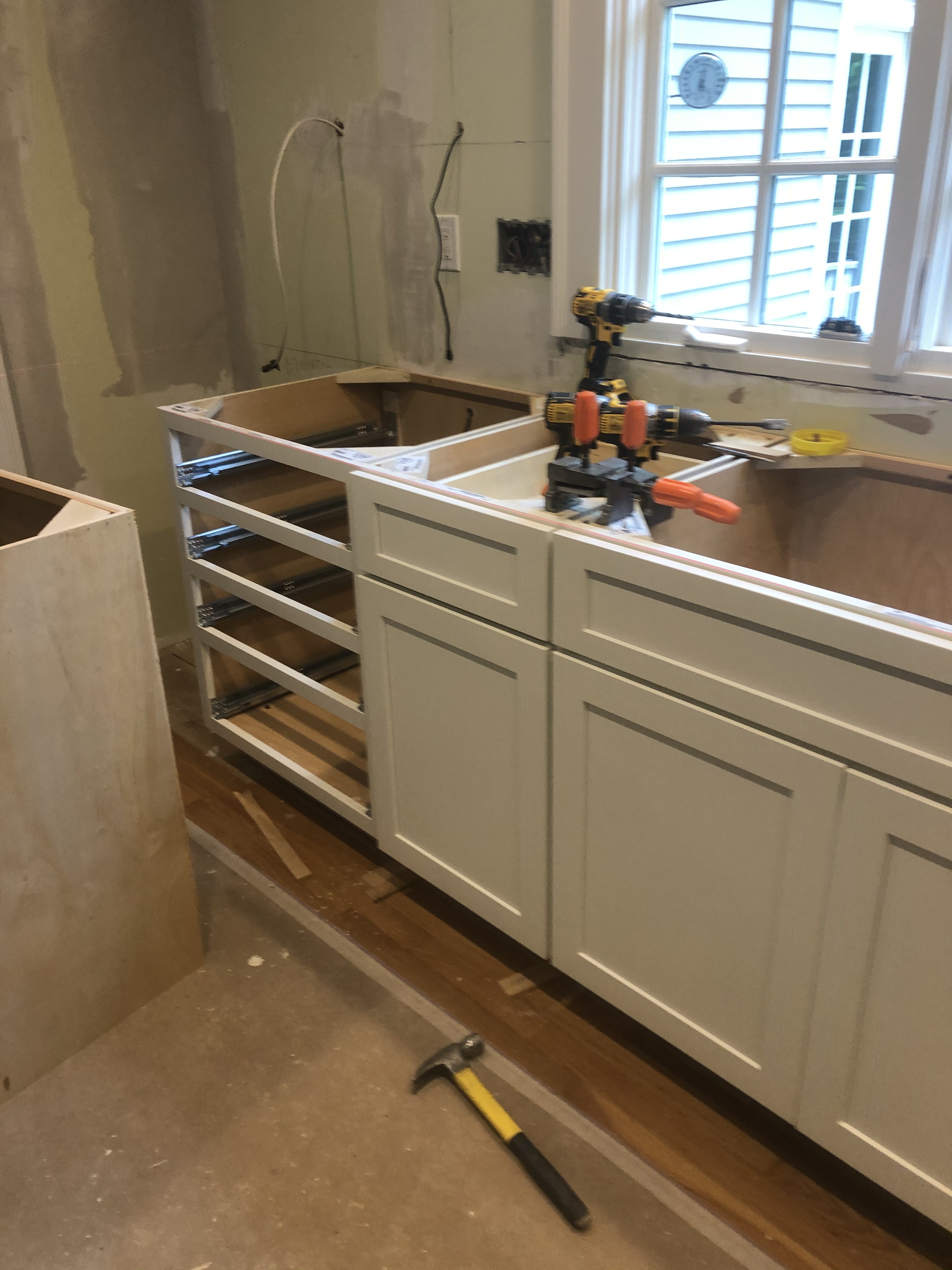 Kitchen Counter In Progress