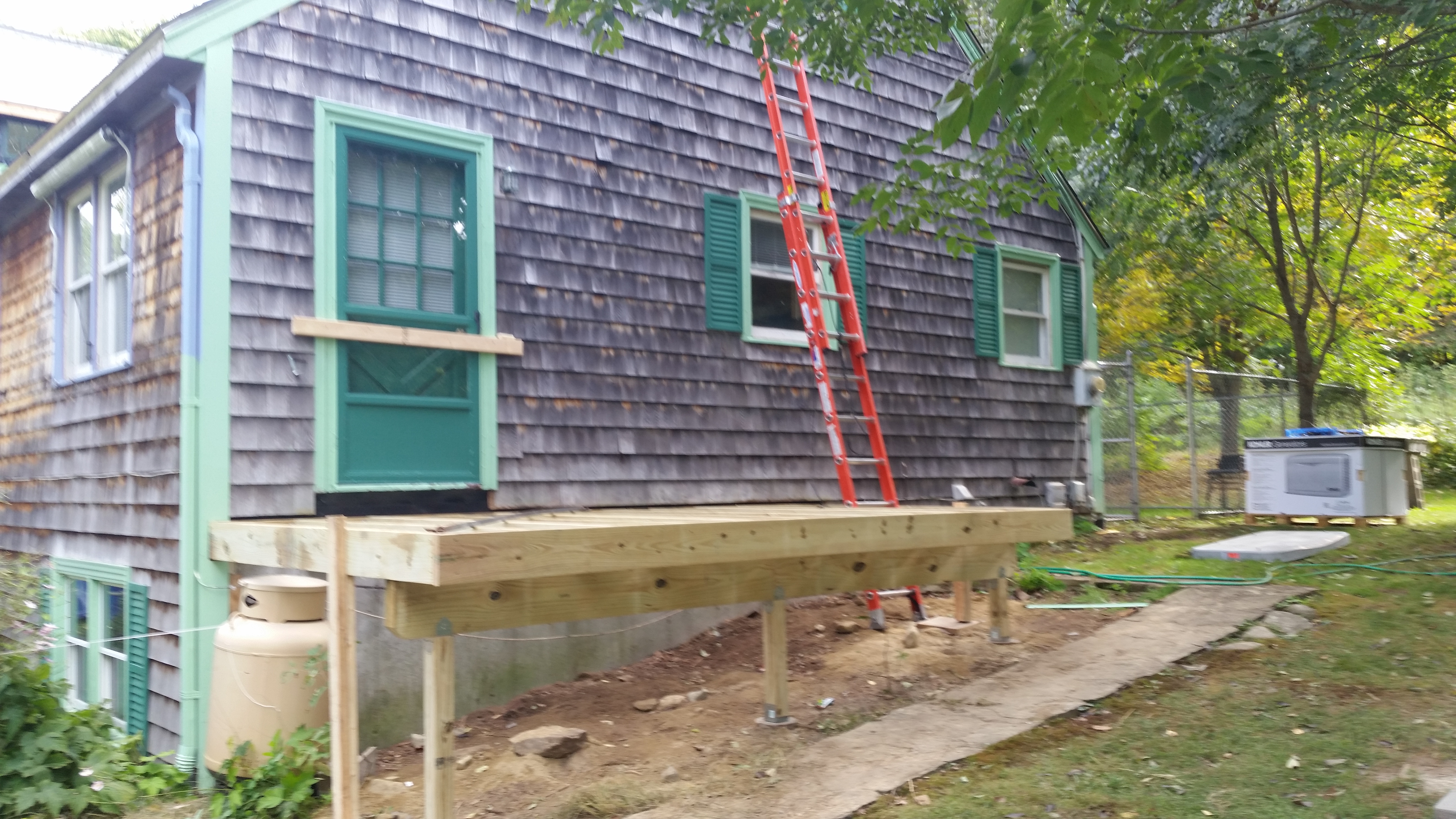 Exterior Deck Framing