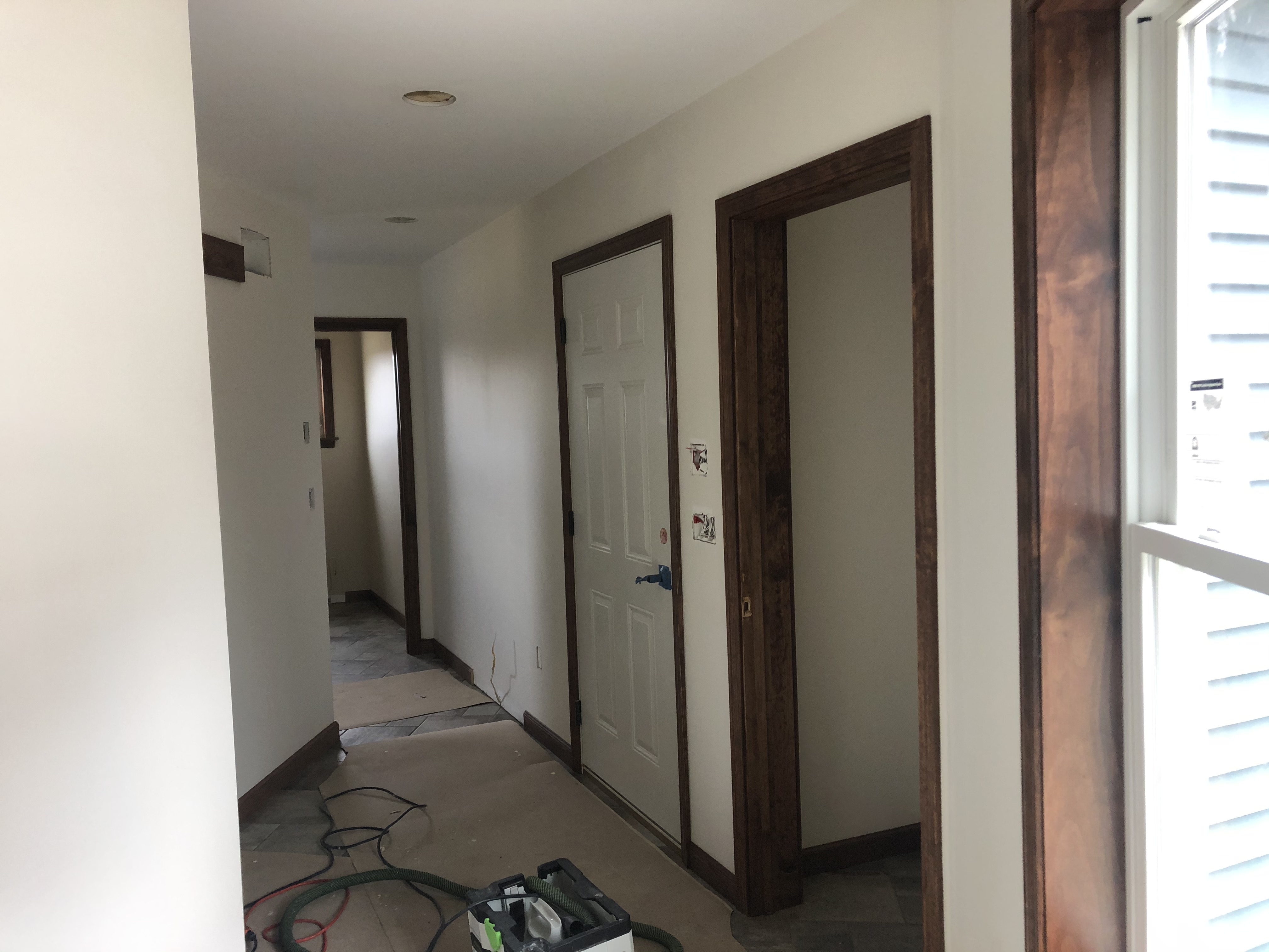 New Doors and Framing for Hallway
