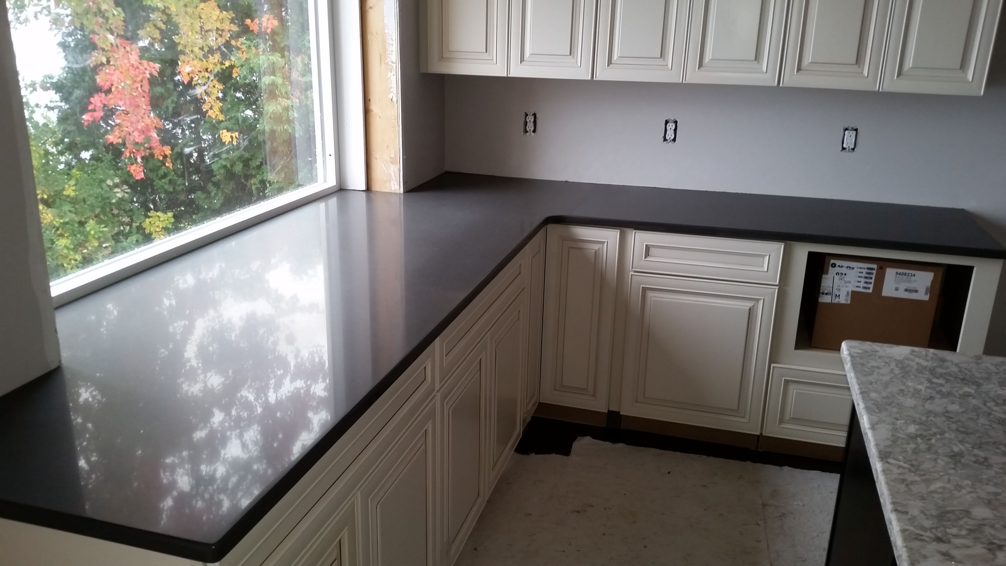 New countertop installed