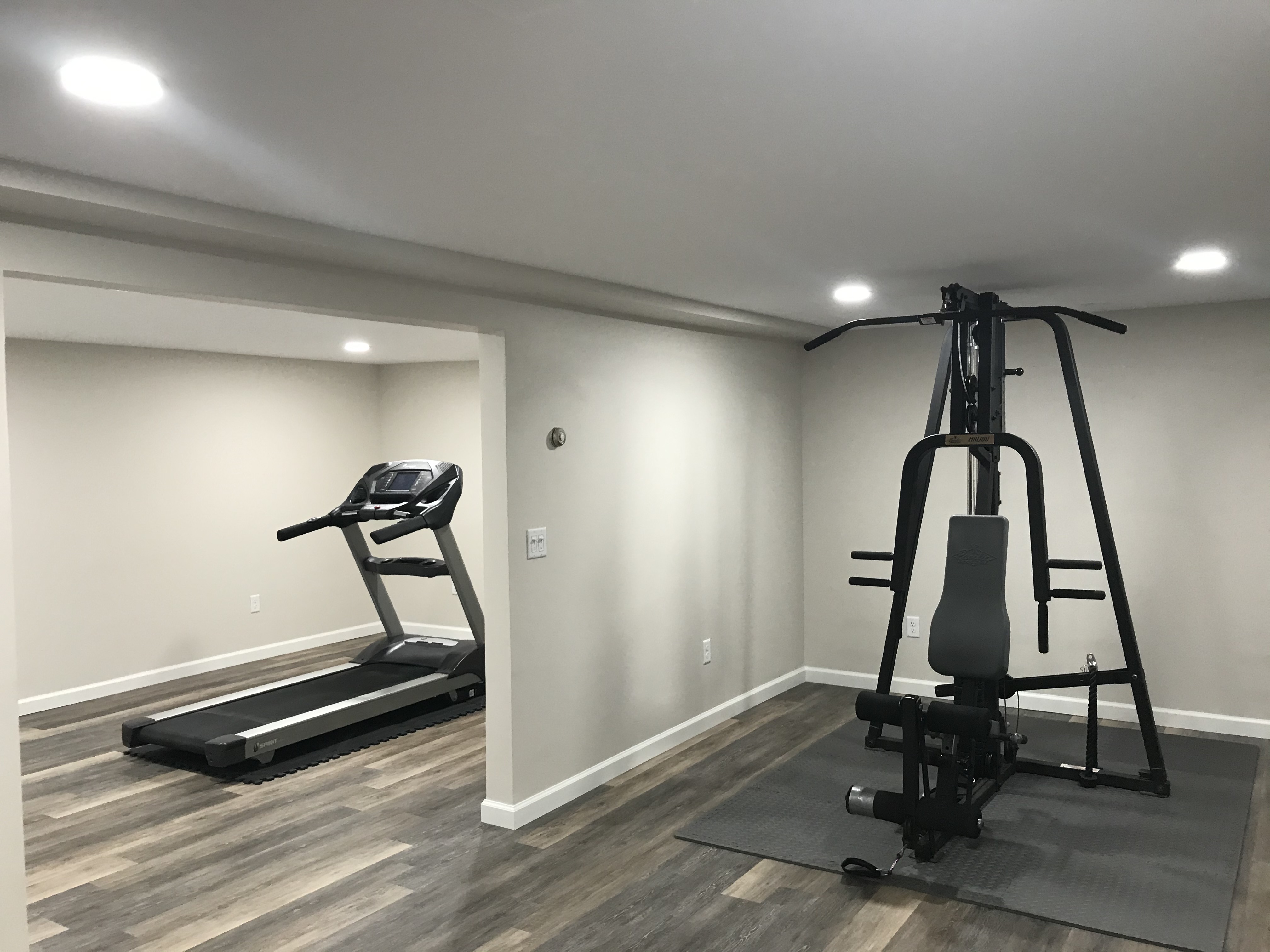 Completed Home Gym