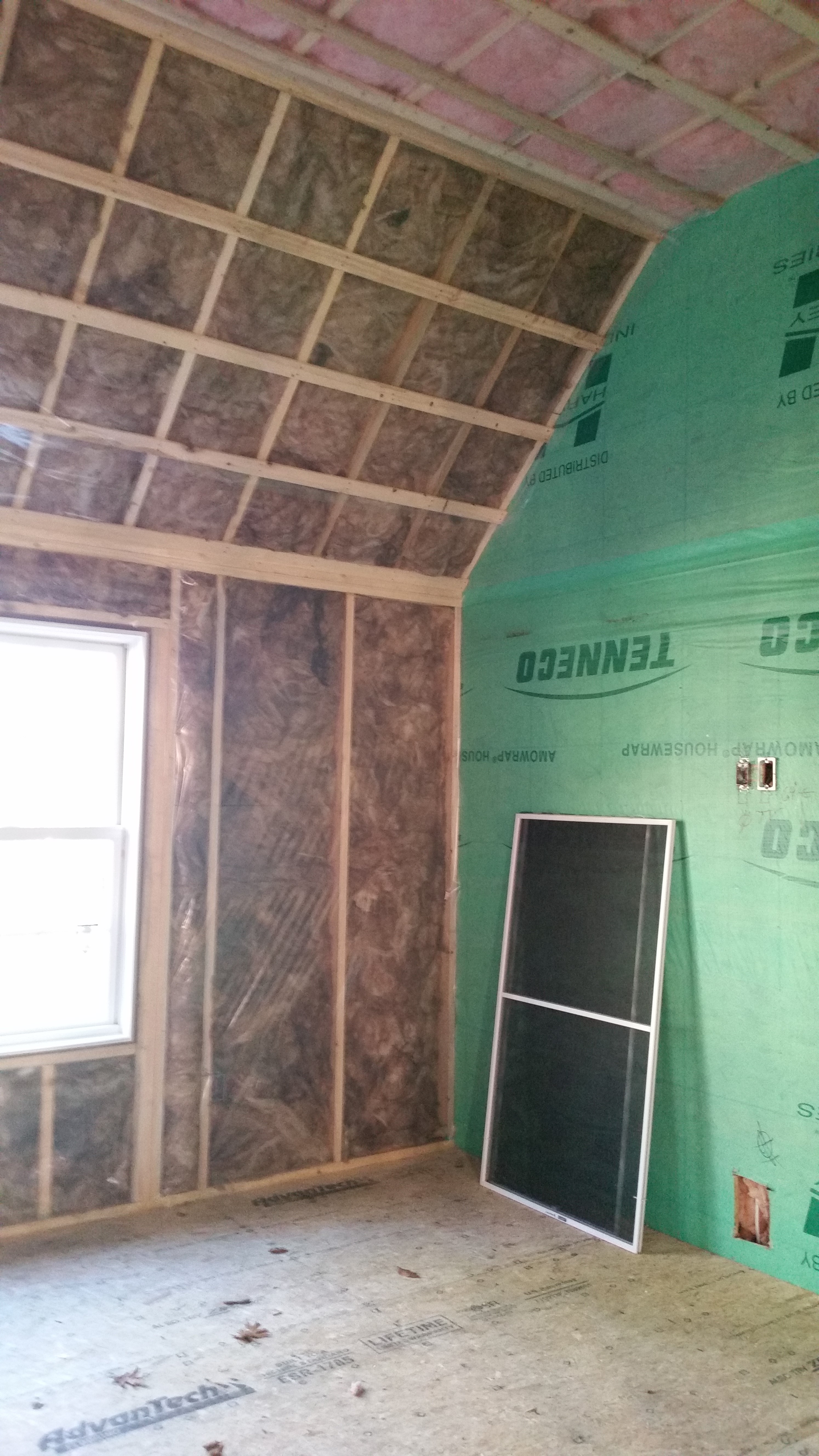 Insulation begins