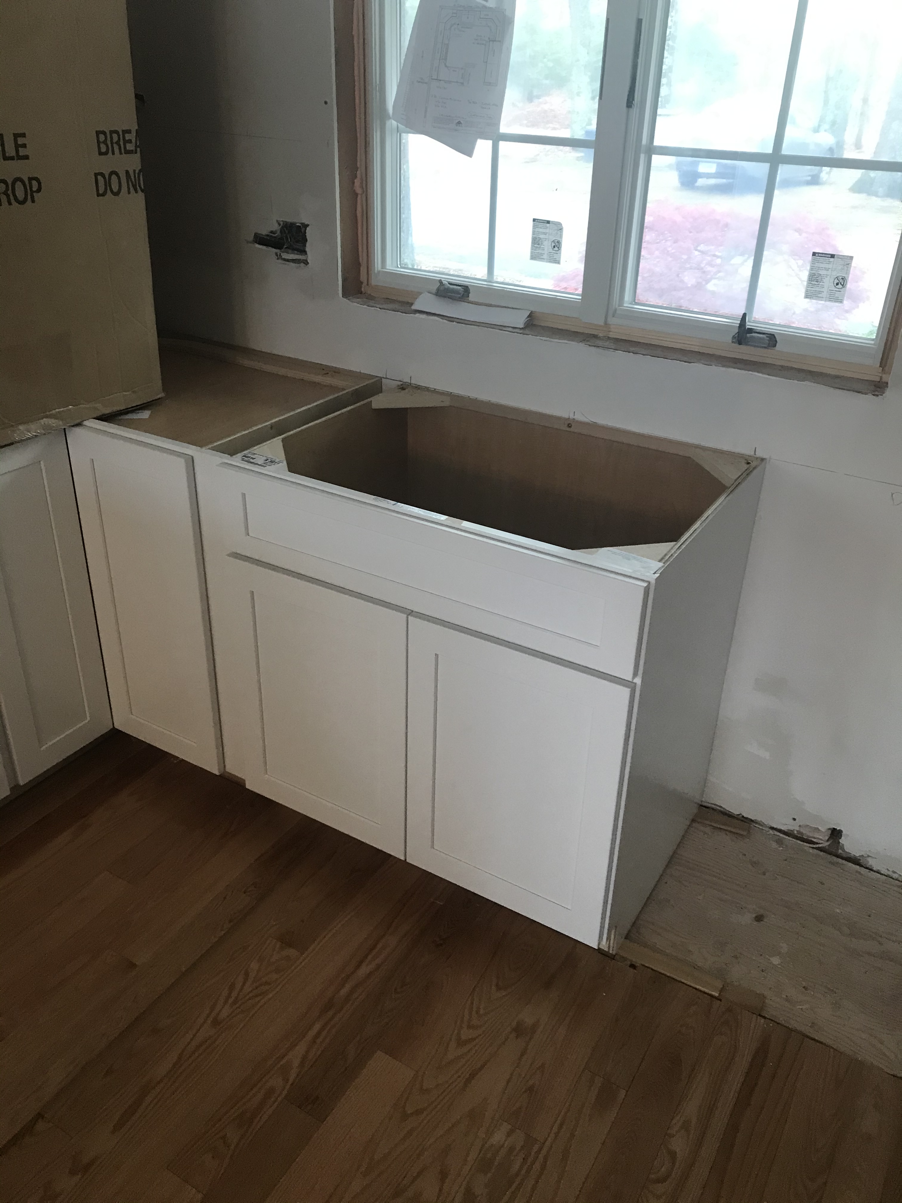 Cabinets In Progress