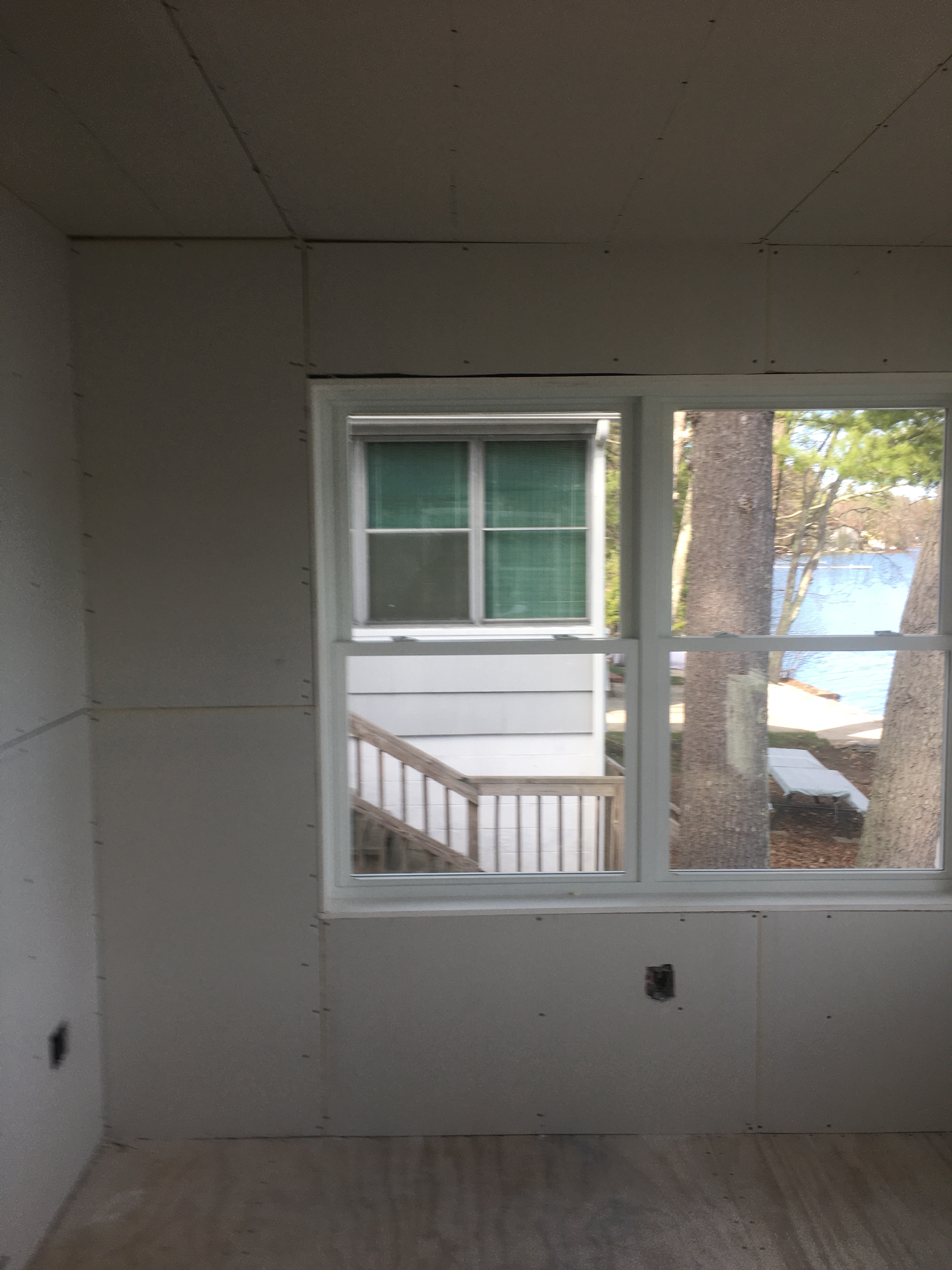 New Sheetrock / Windows